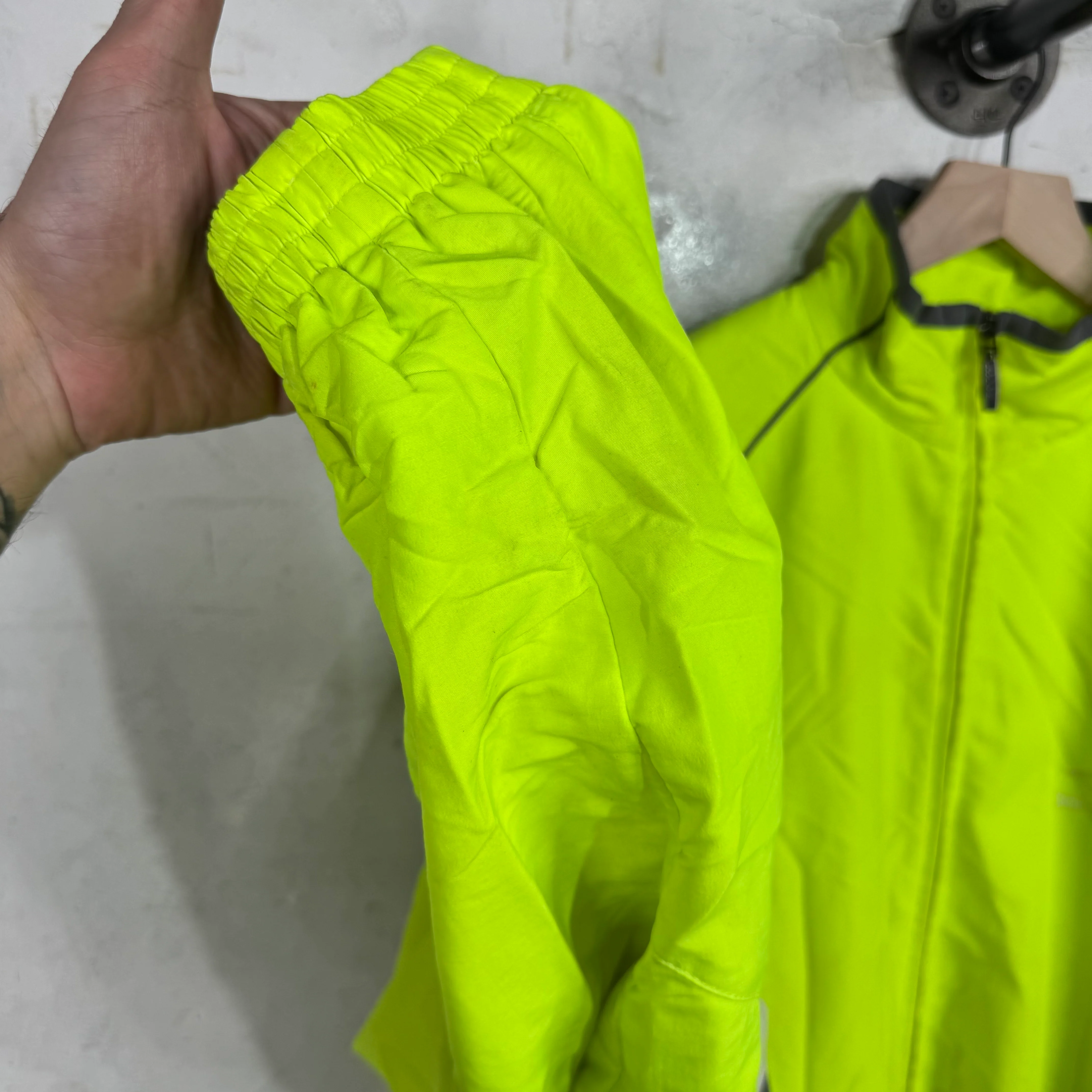 Balenciaga 3B Sport Fluo Yellow Track Jacket - Image 13