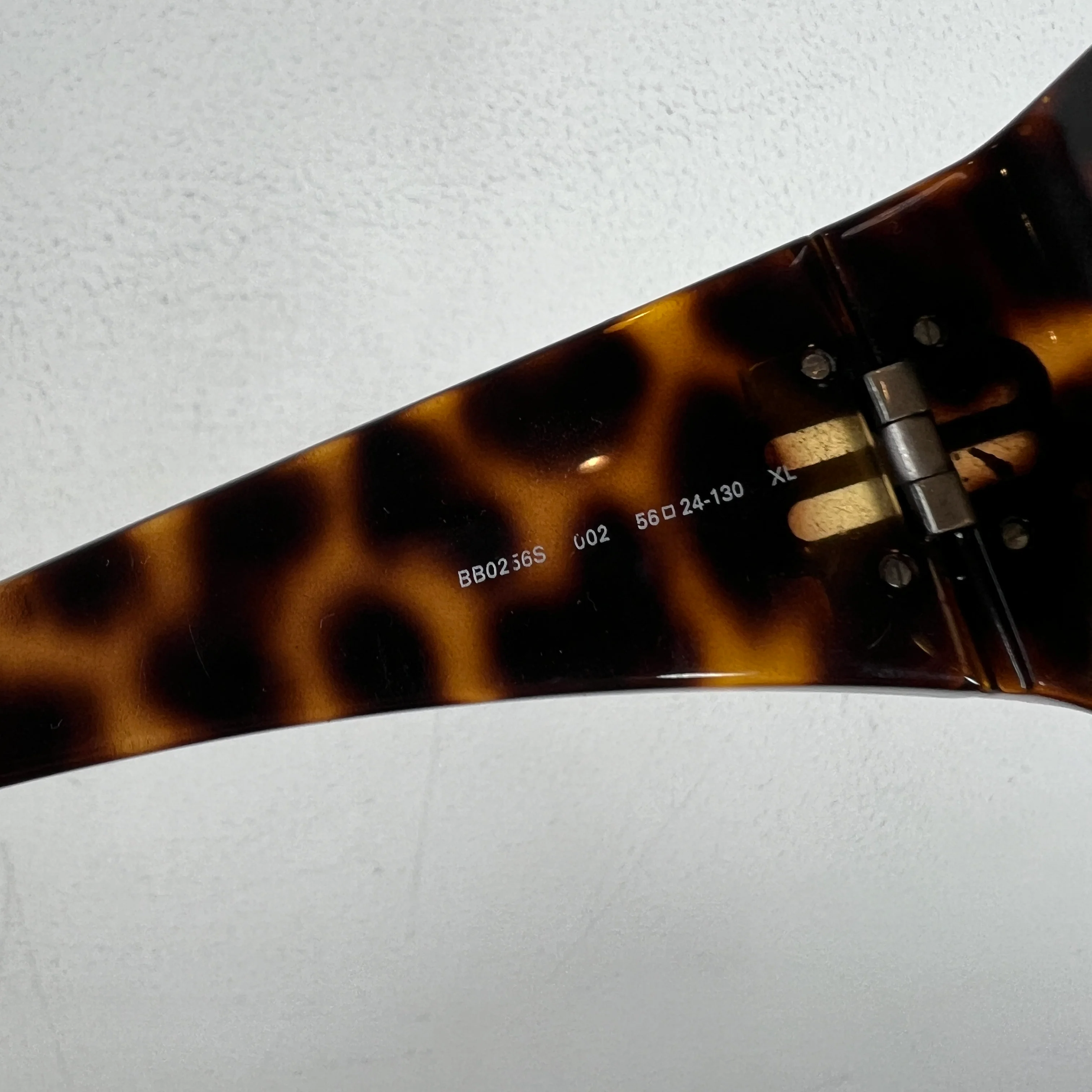 Balenciaga BB0256S Tortoise Sunglasses - Image 3
