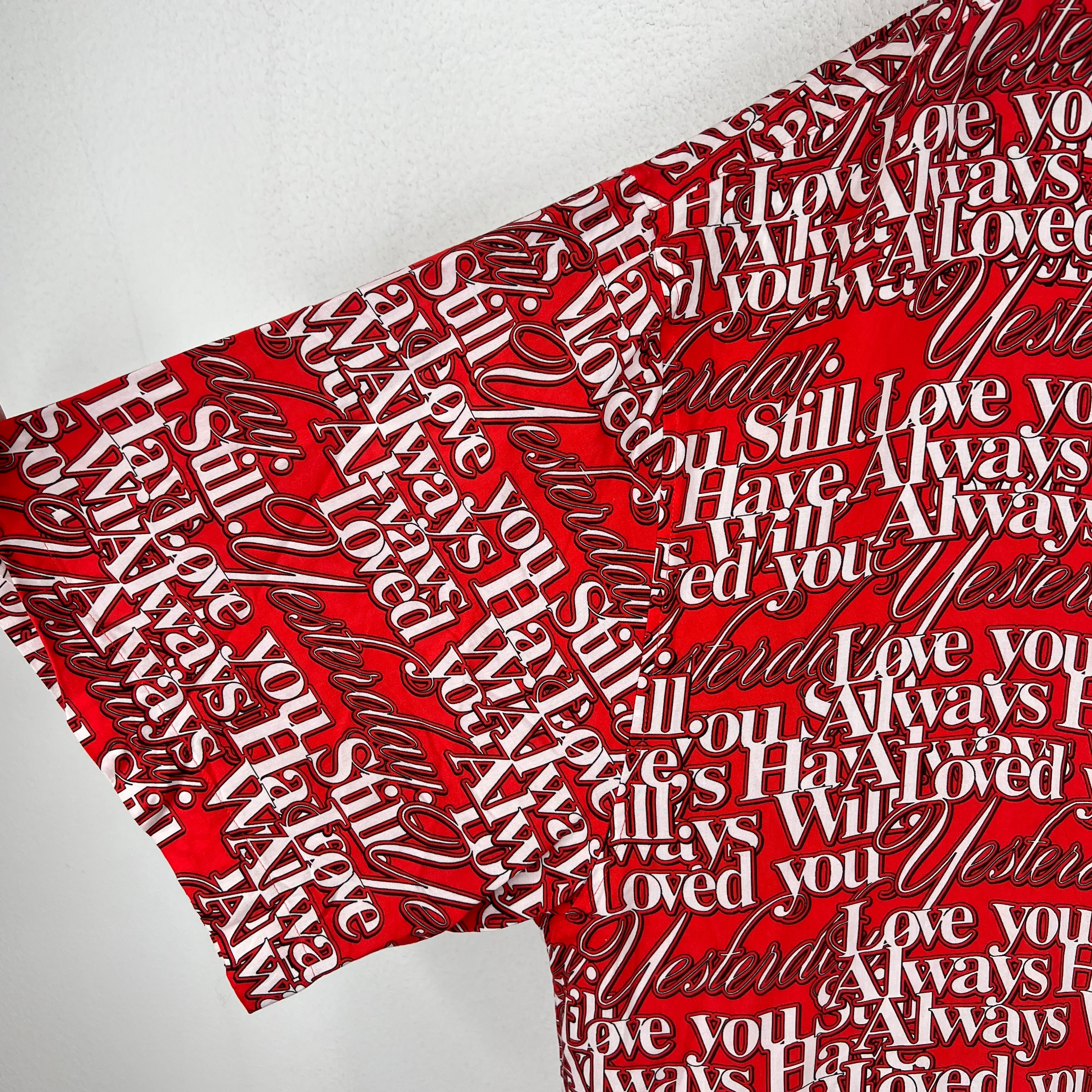 Balenciaga Love You Always Short Sleeve Button Up - Image 6