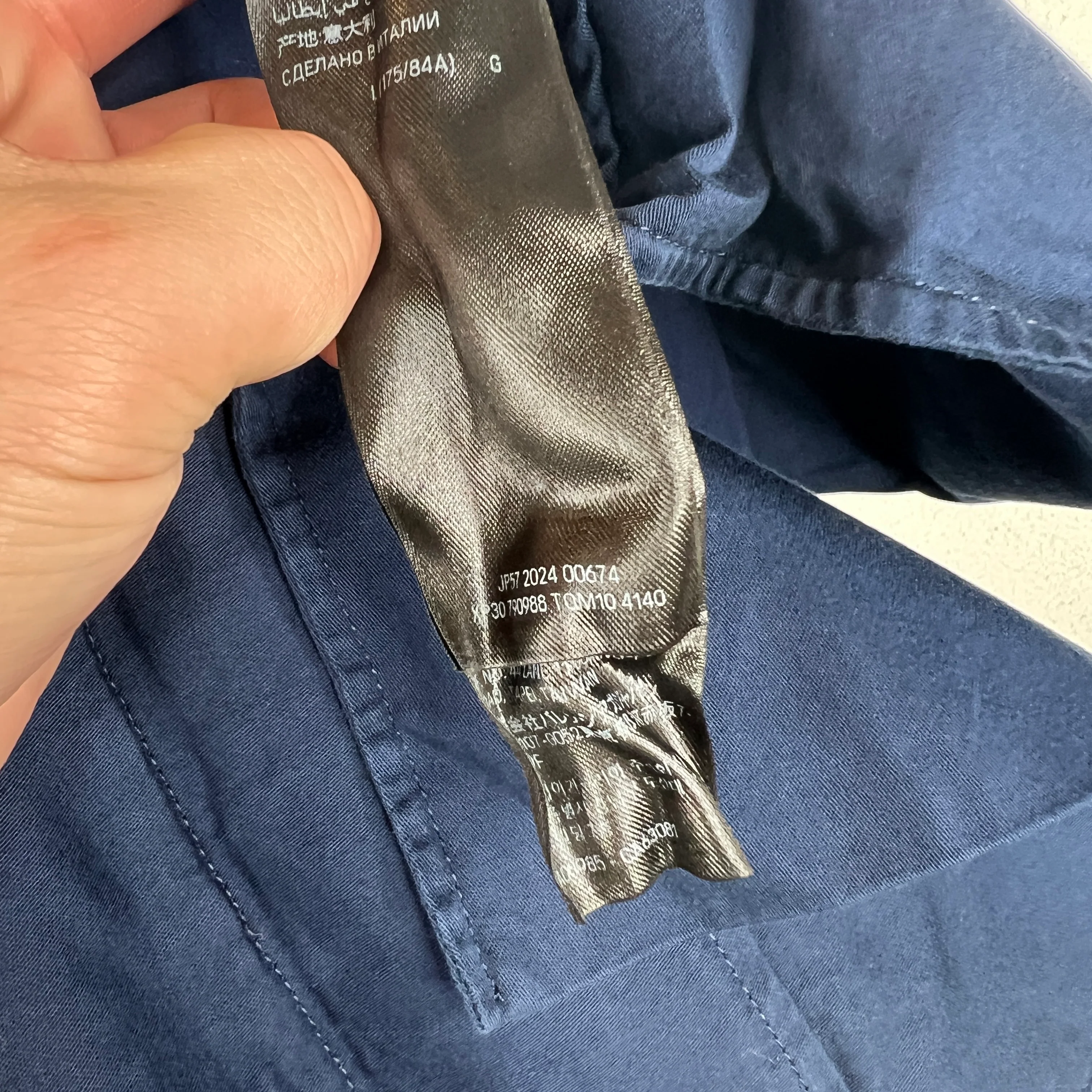 Balenciaga Navy Ripstop Cargo Shorts - Image 5