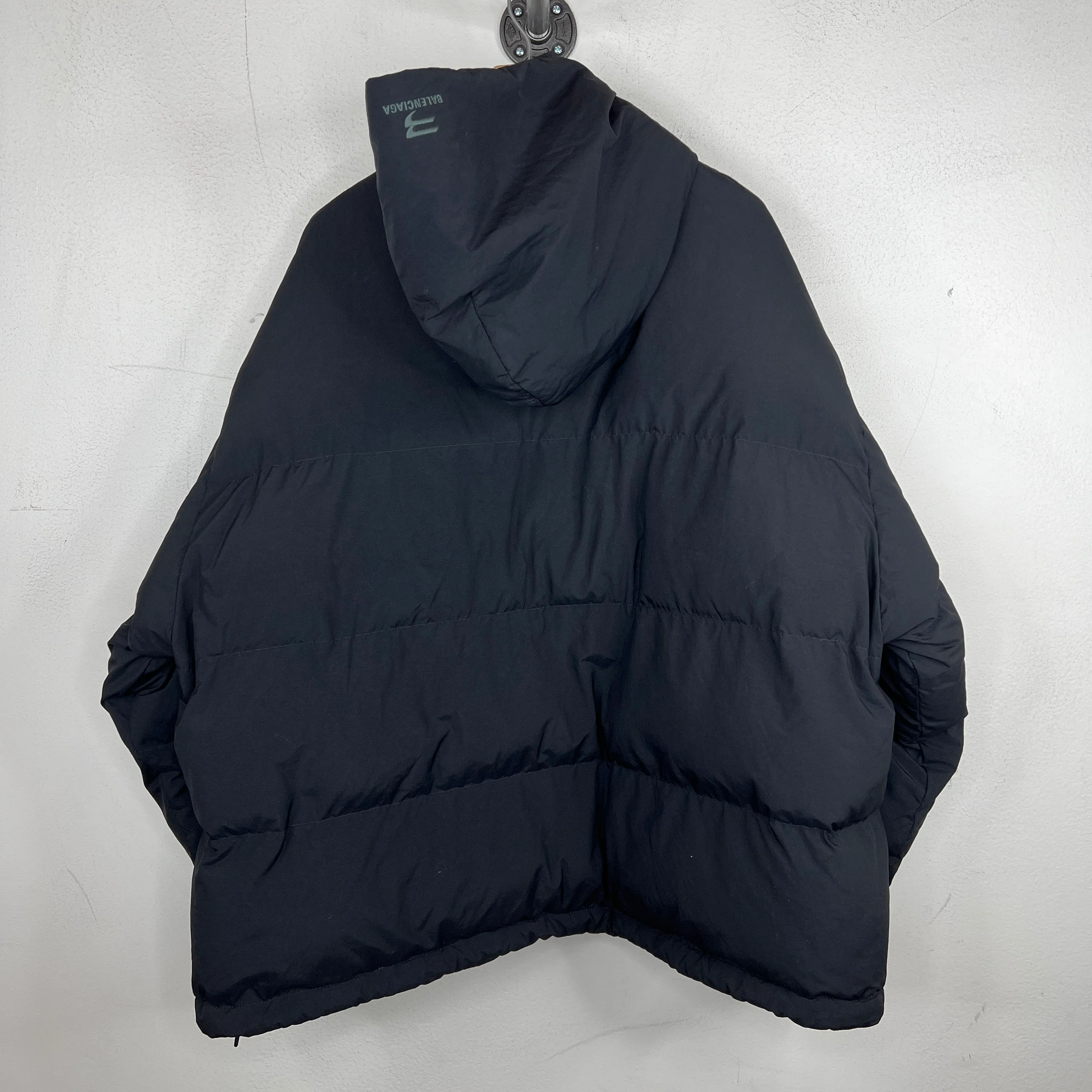 Balenciaga Nylon Puffer Hoodie - Image 2