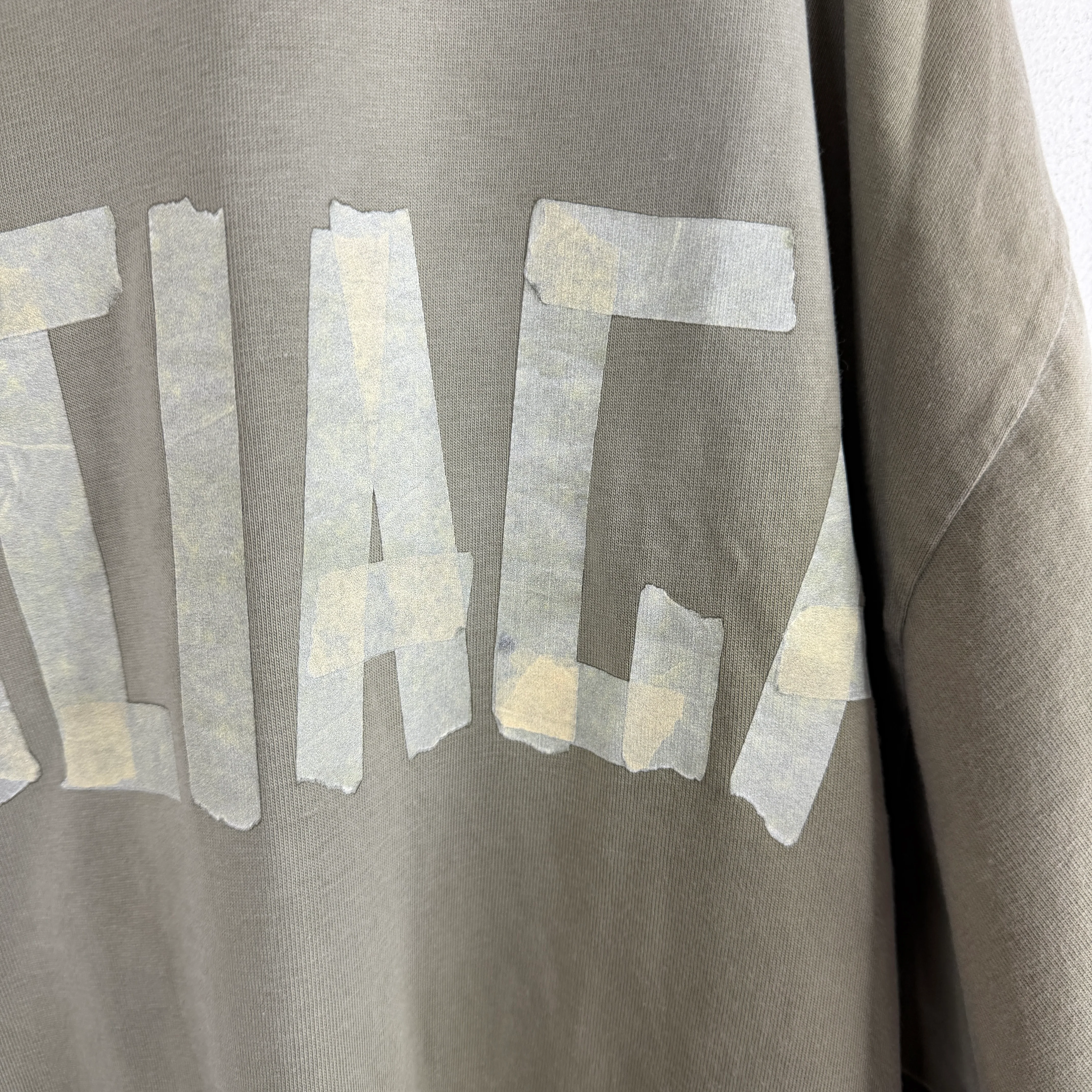 Balenciaga Sample Tape T-Shirt - Image 8
