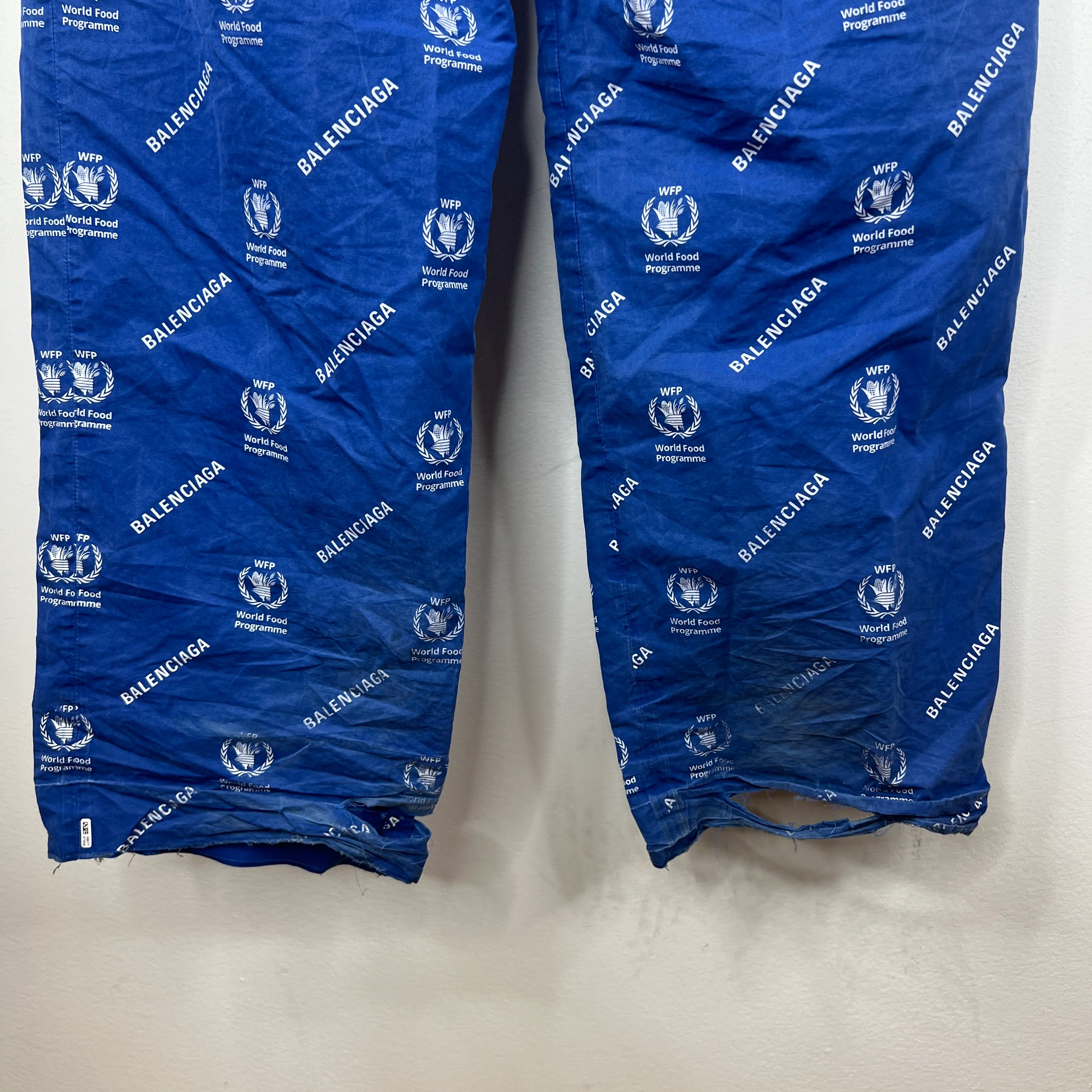 Balenciaga World Food Program Pajamas Pants - Image 3
