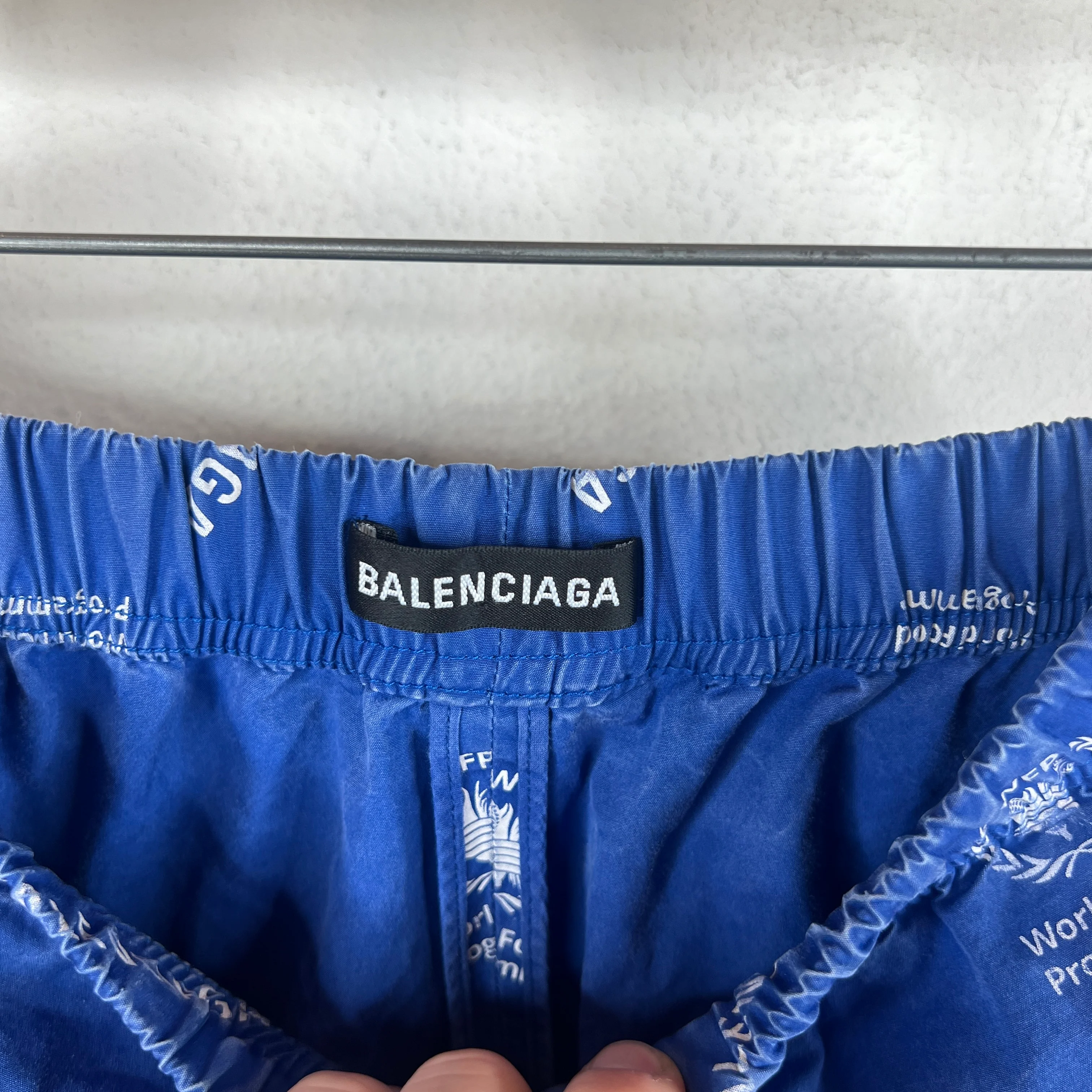 Balenciaga World Food Program Pajamas Pants - Image 4