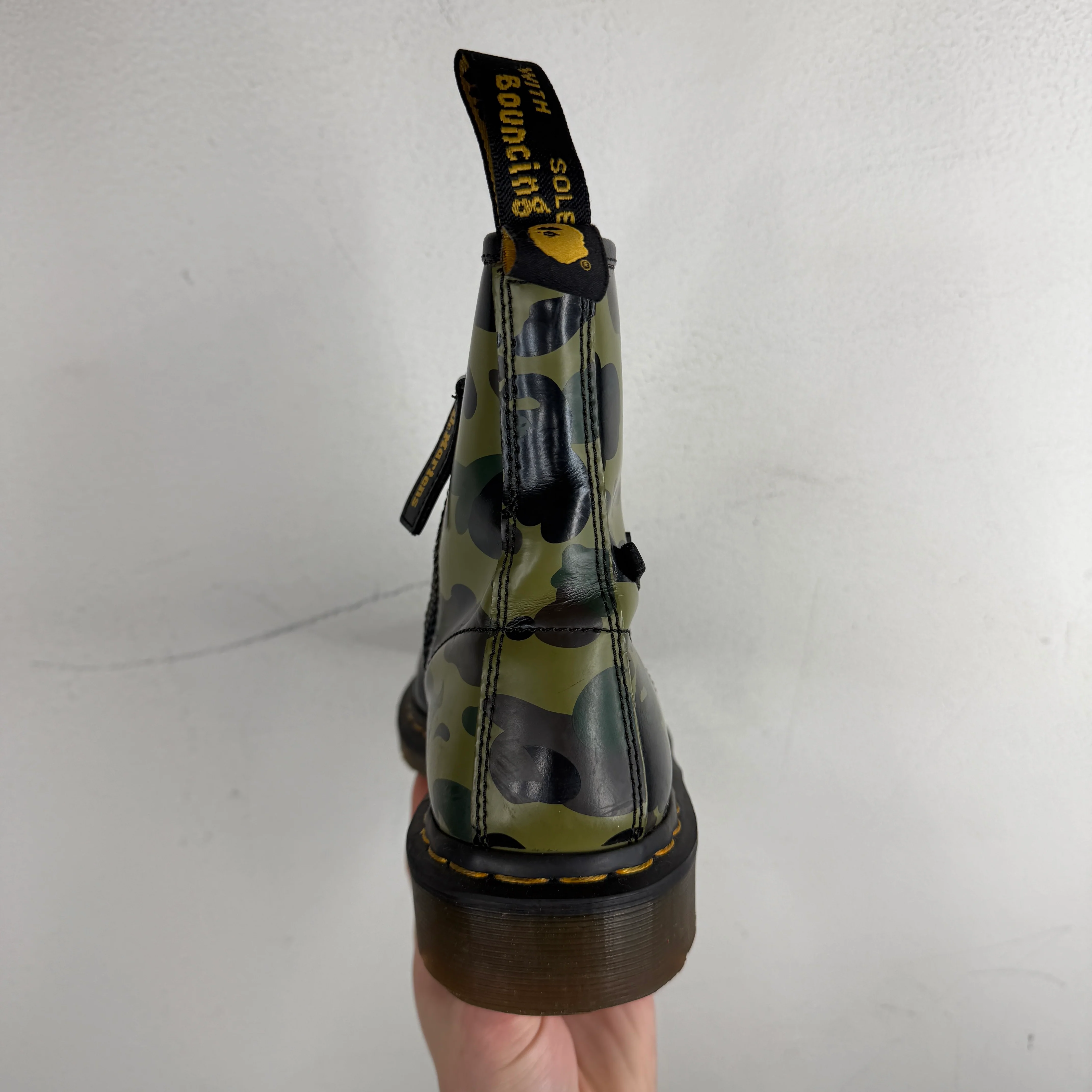 Bape Doc Marten 1460 Zip Boots - Image 3