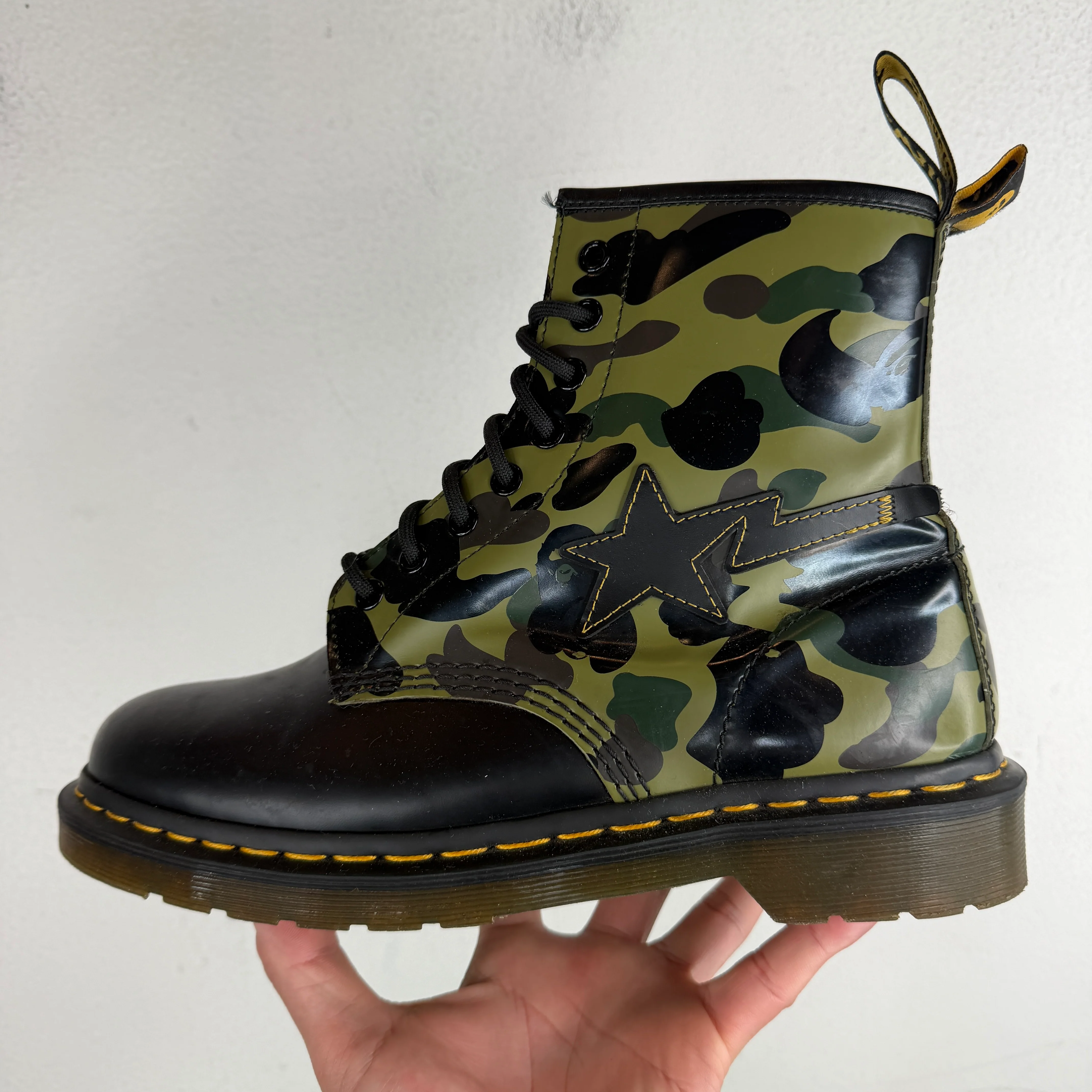 Bape Doc Marten 1460 Zip Boots - Image 7