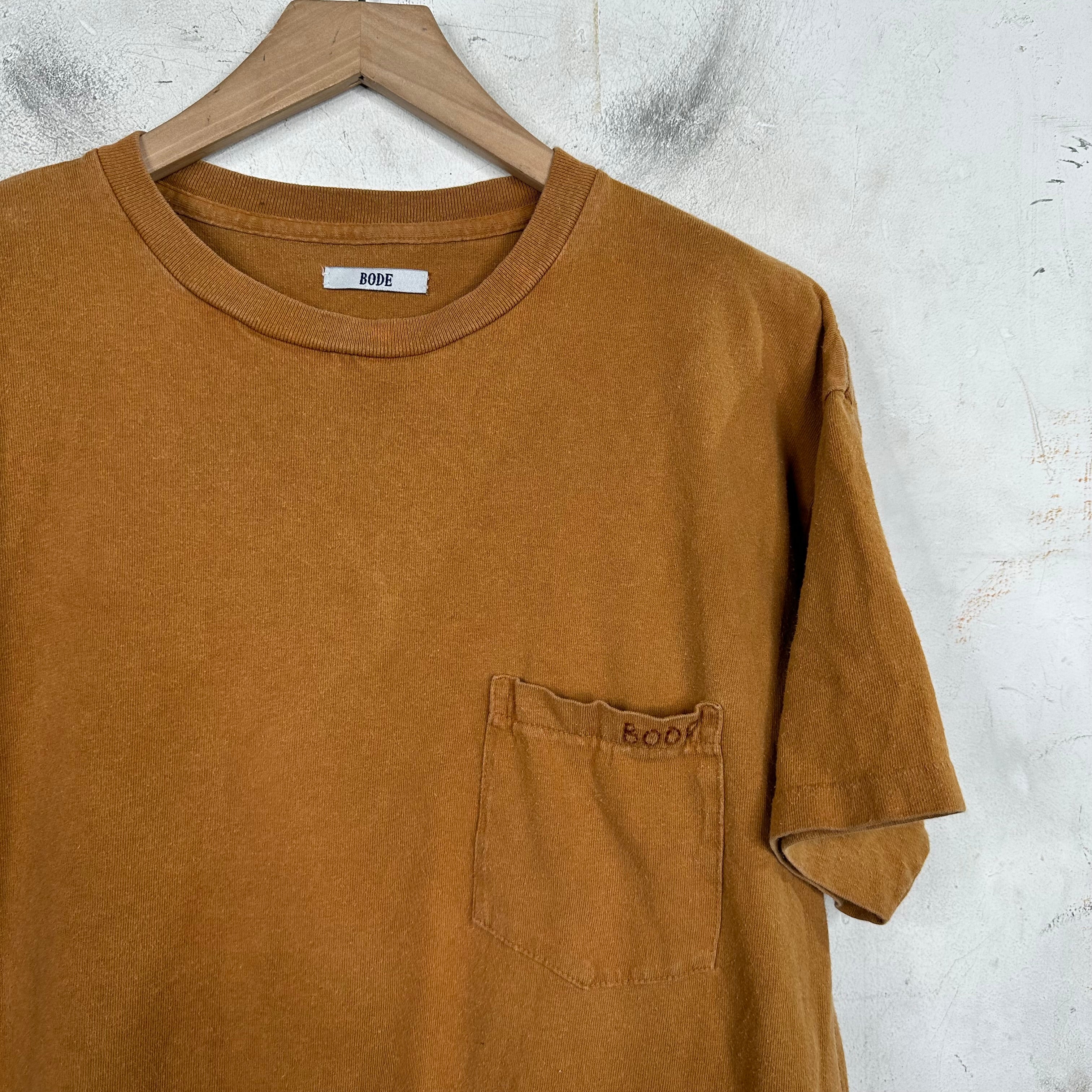 Bode Pocket Logo T-Shirt - Image 3