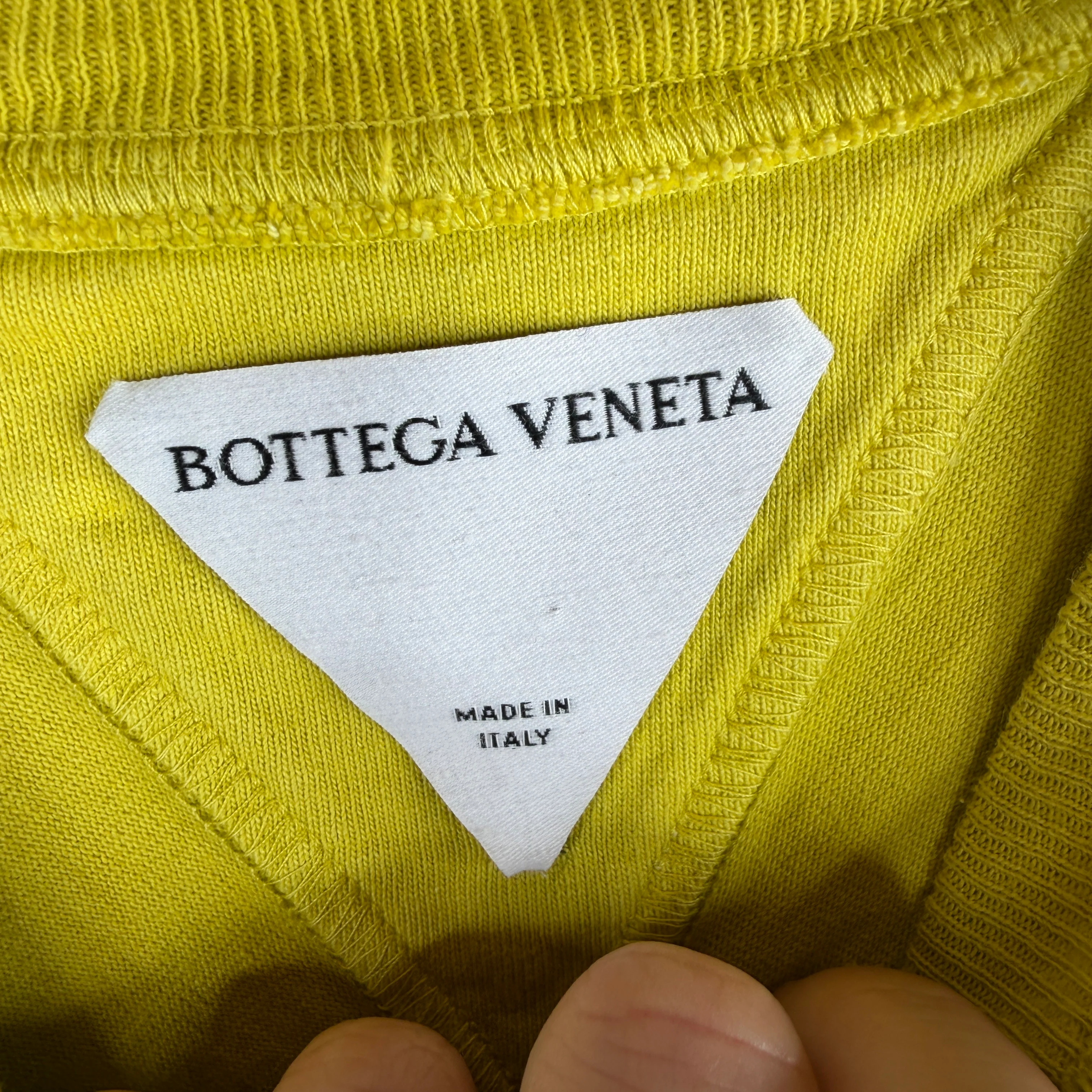 Bottega Veneta Yellow L/S T-Shirt - Image 3