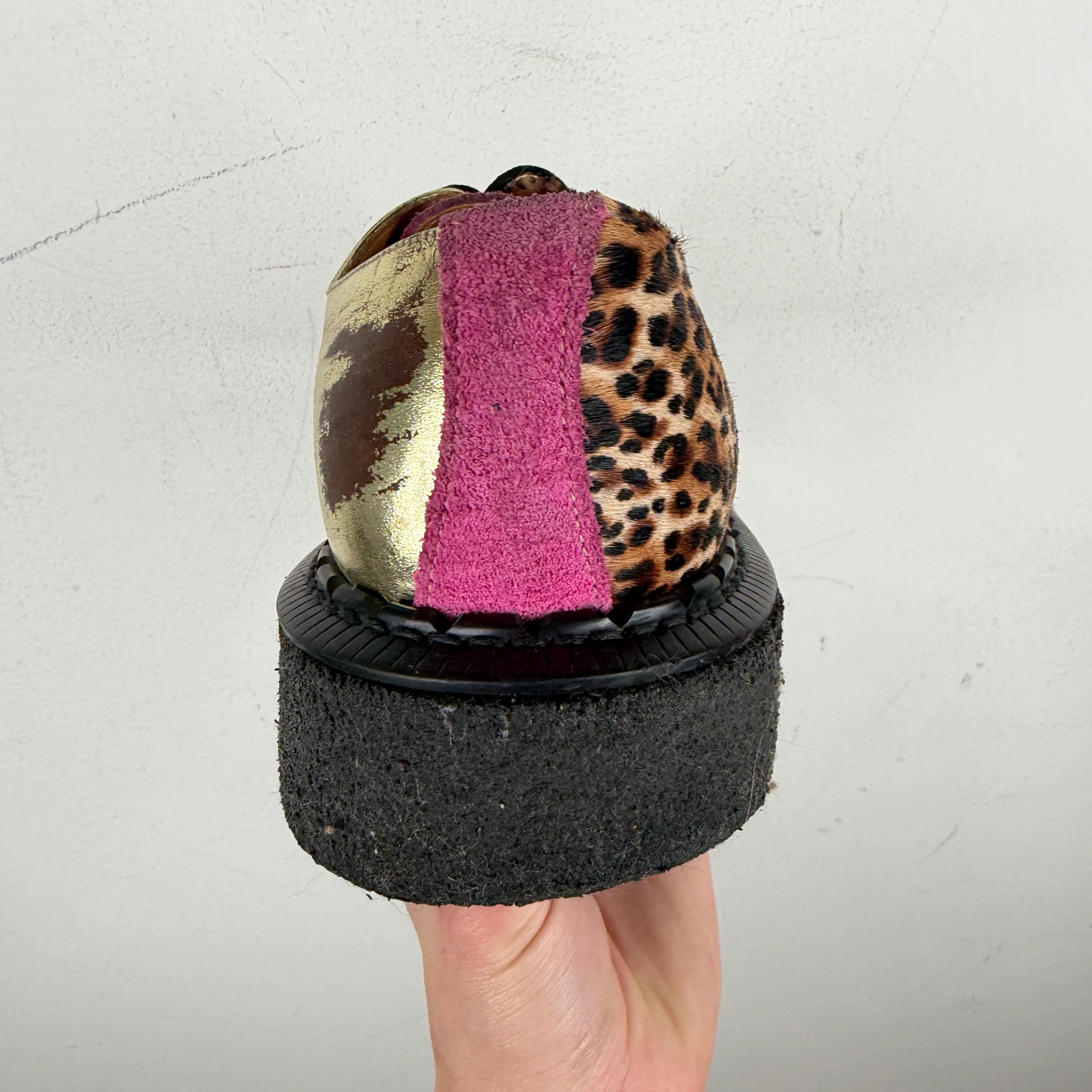 CDG George Cox Gibson Suede Leopard Derbys - Image 3