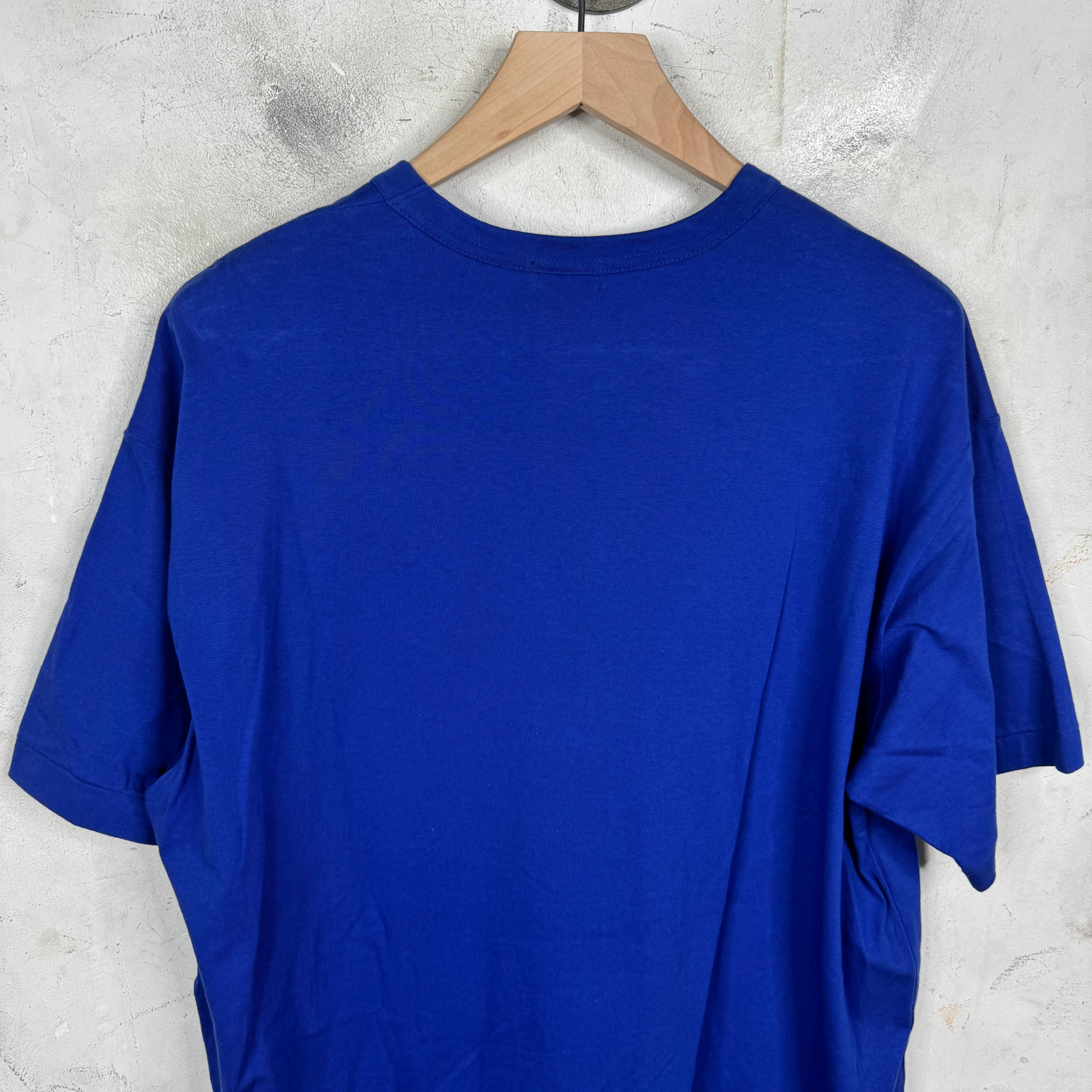 CDG Homme Plus Blue T-Shirt - Image 6