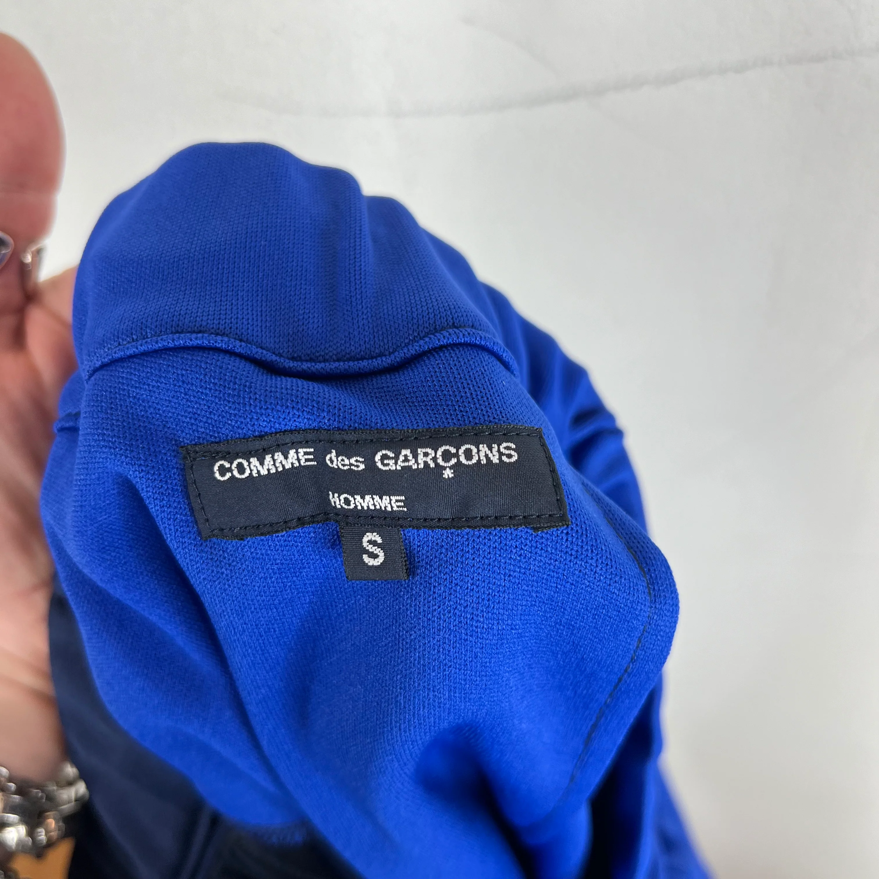 CDG Homme Two Tone Track Pants - Image 3