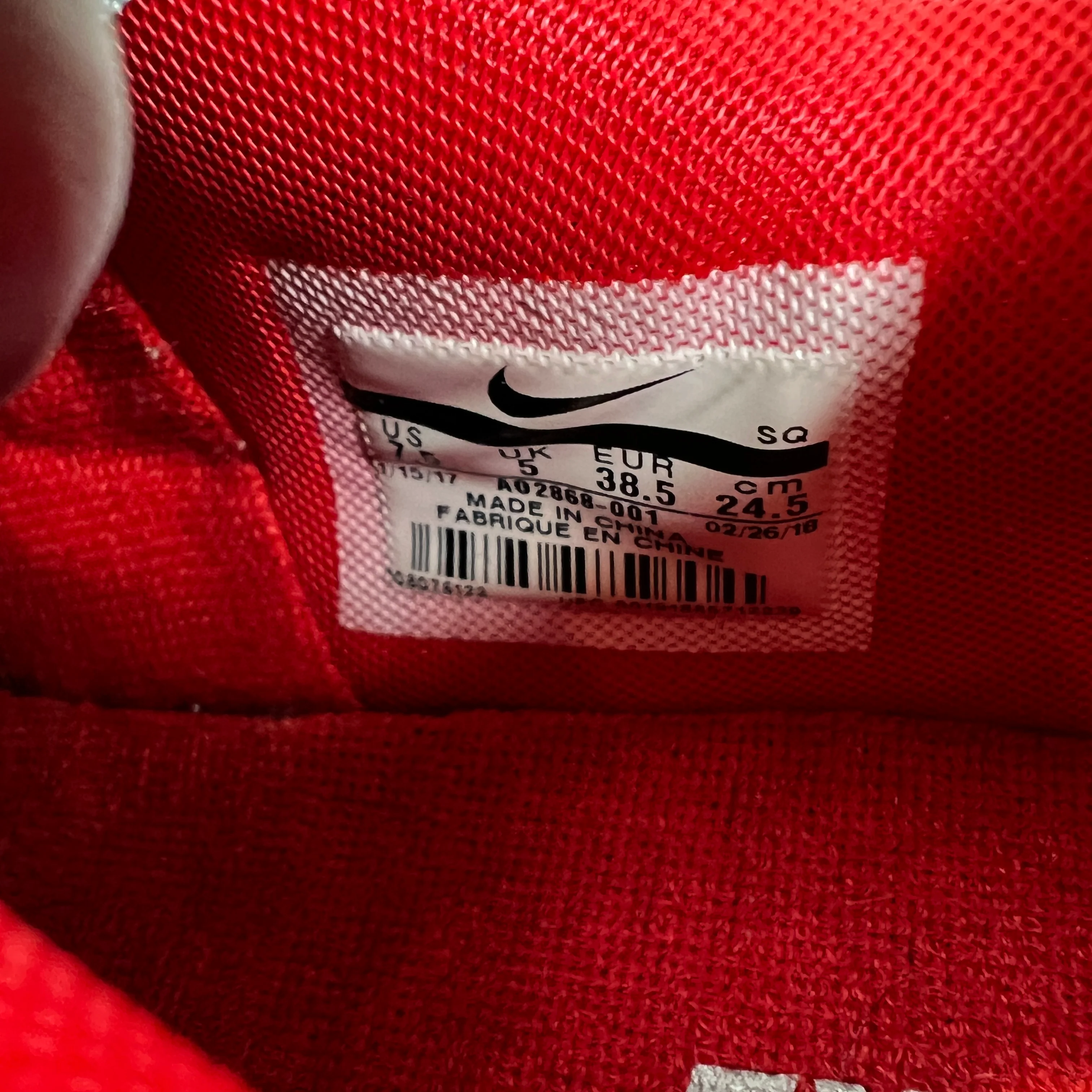 CDG Nike Air Force Vandal 2K Platform Sneakers - Image 12