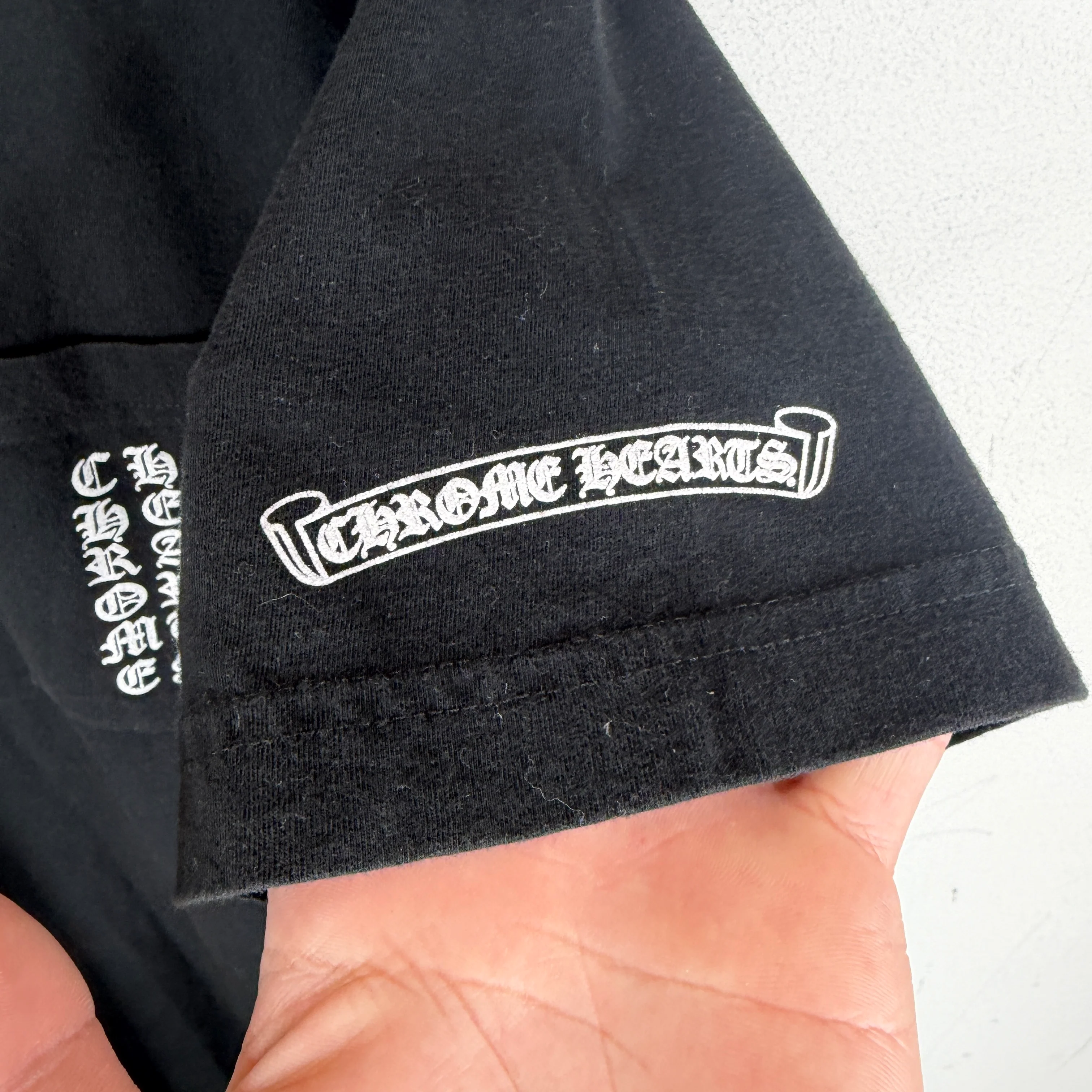 Chrome Hearts Tokyo Vertical Logo T-Shirt - Image 11