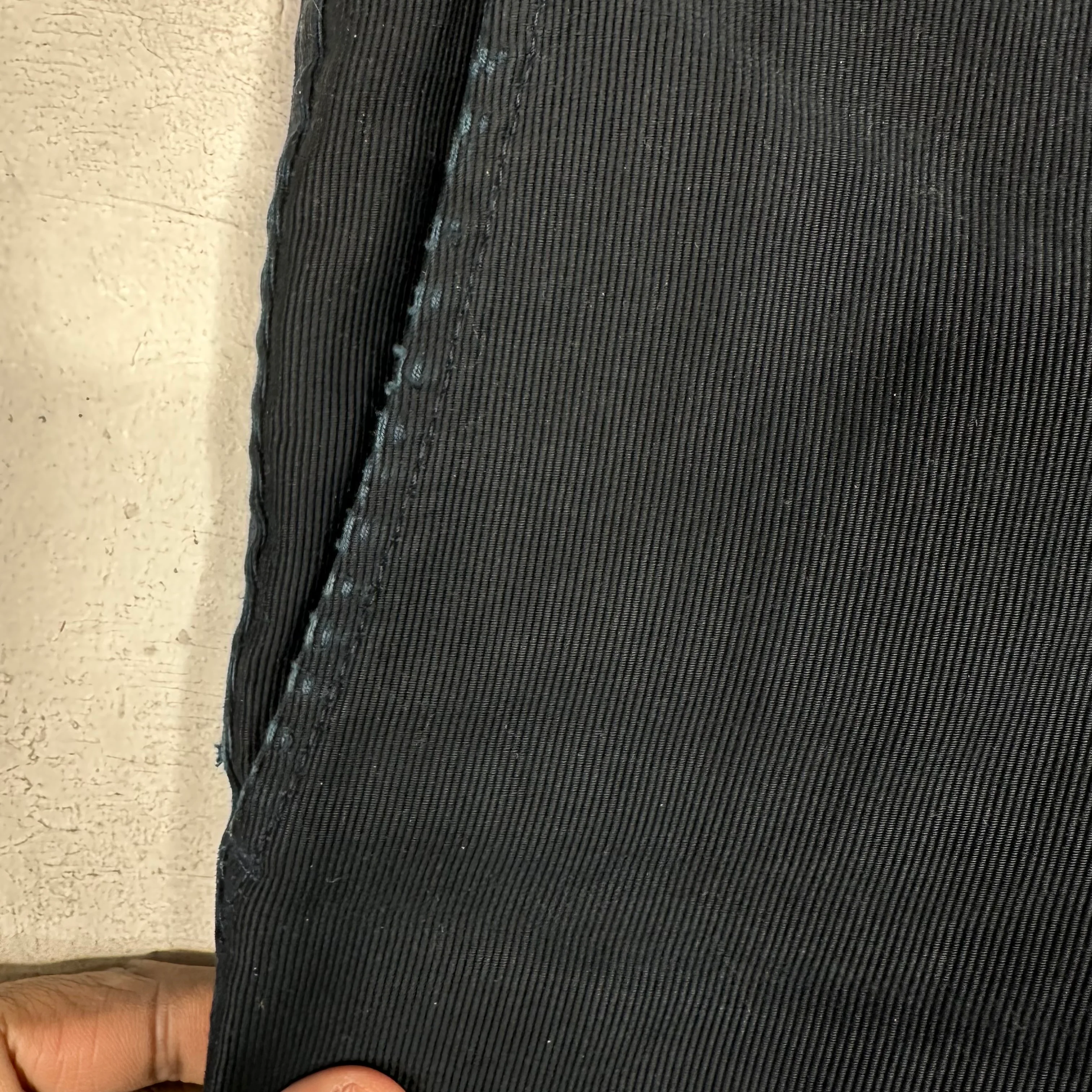 Comme Des Garçons Navy Fine Cord Trouser - Image 4