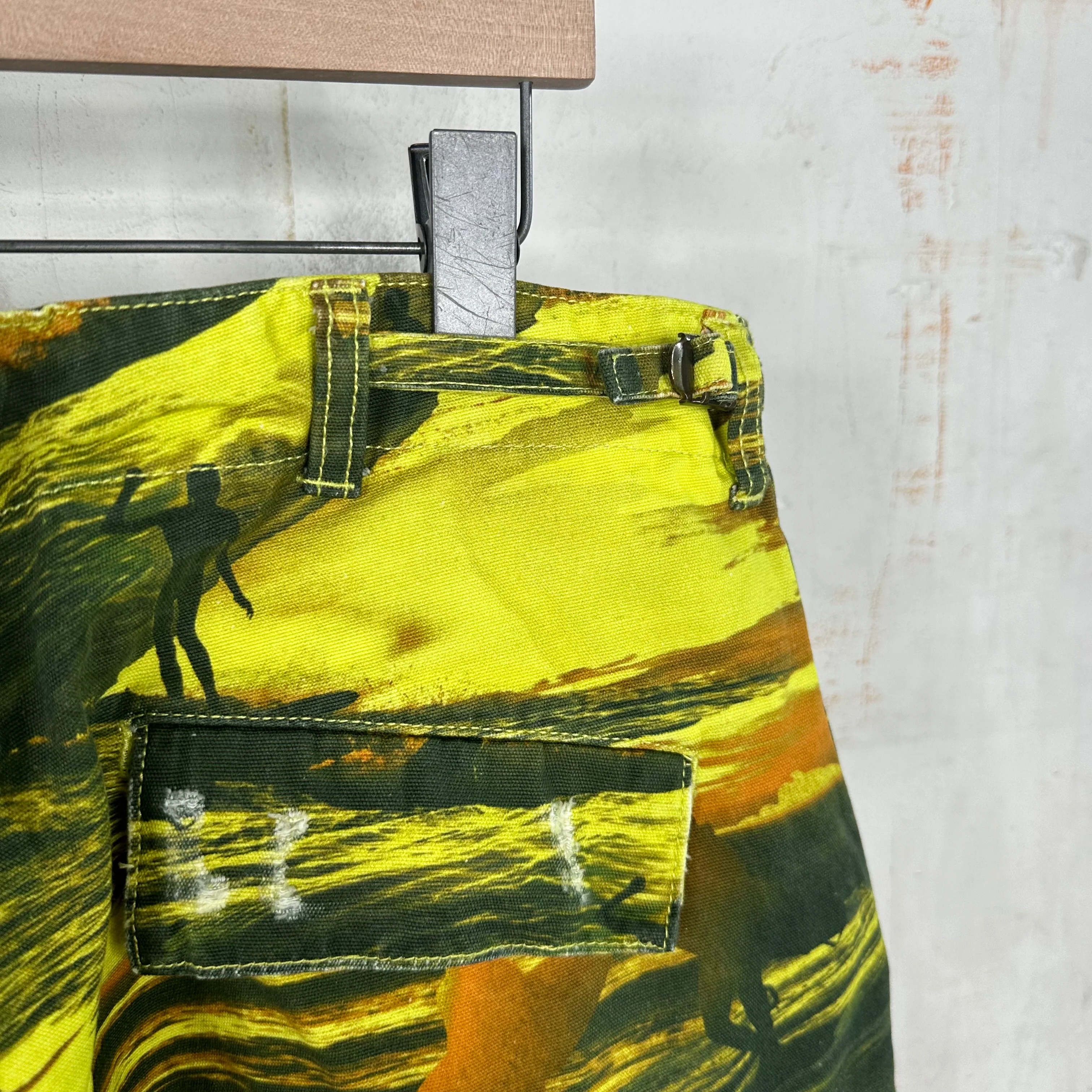 ERL Yellow Surfer Cargo Pants - Image 7