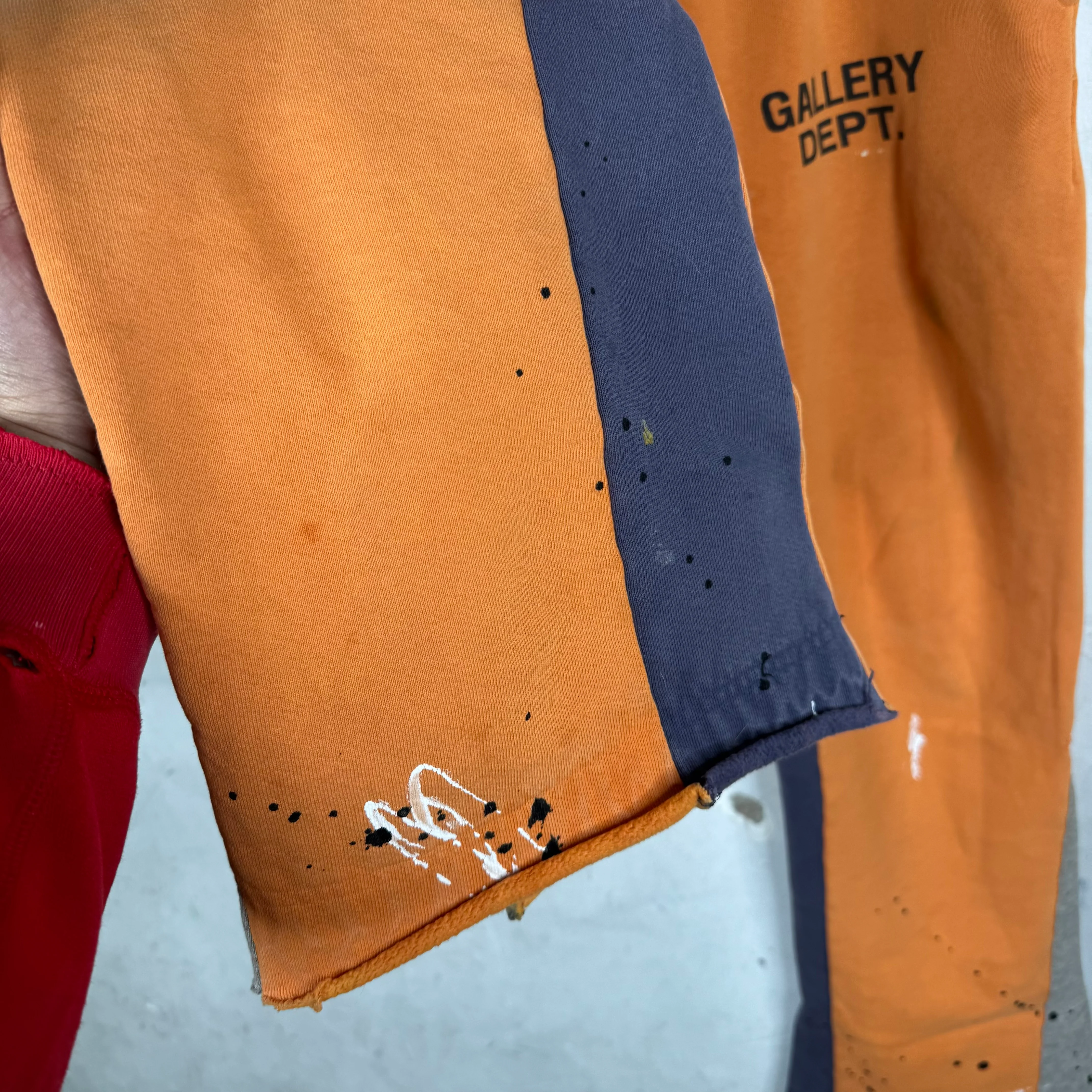 Gallery Dept. Flared Painter Orange Sweatpants - Image 5