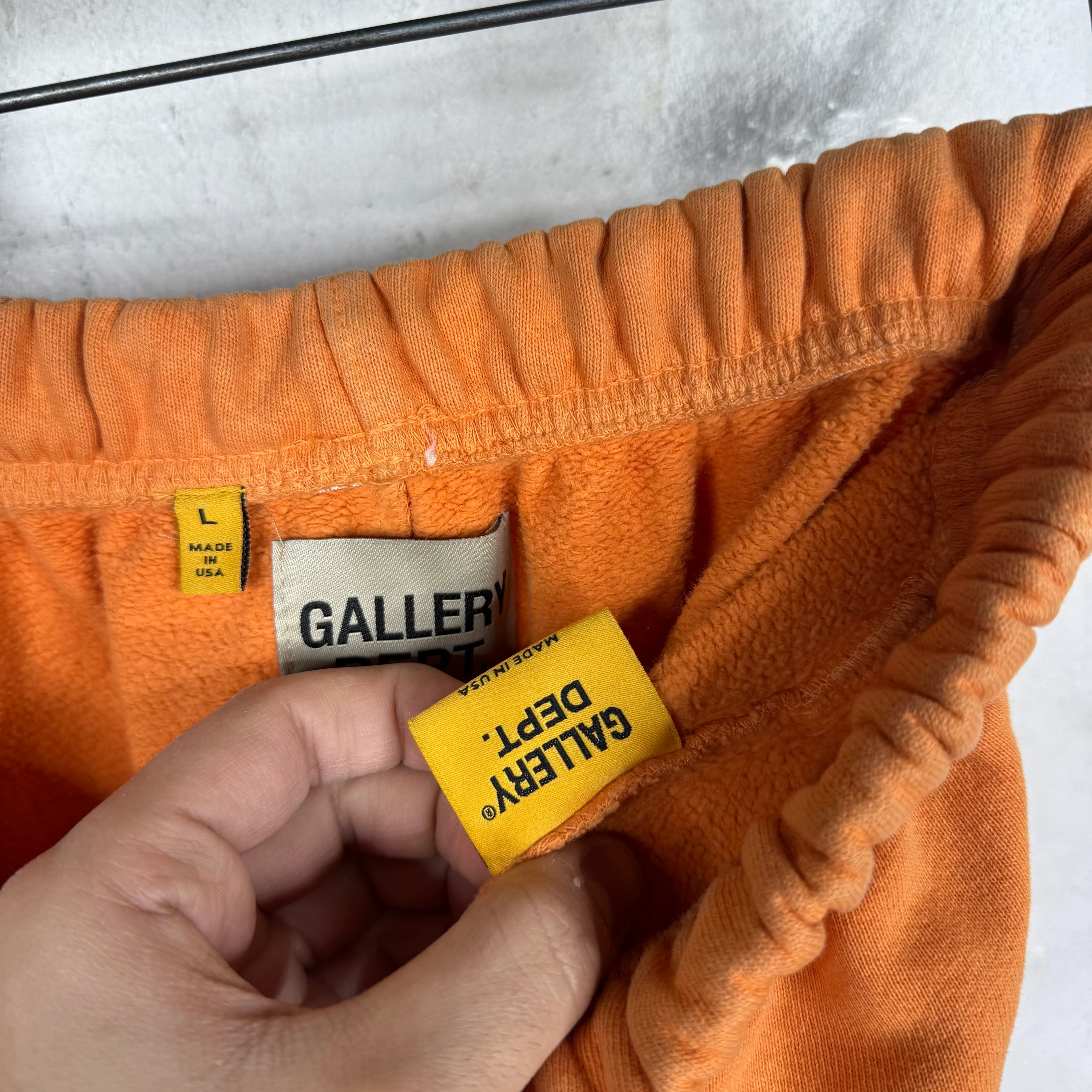 Gallery Dept. Flared Painter Orange Sweatpants - Image 8