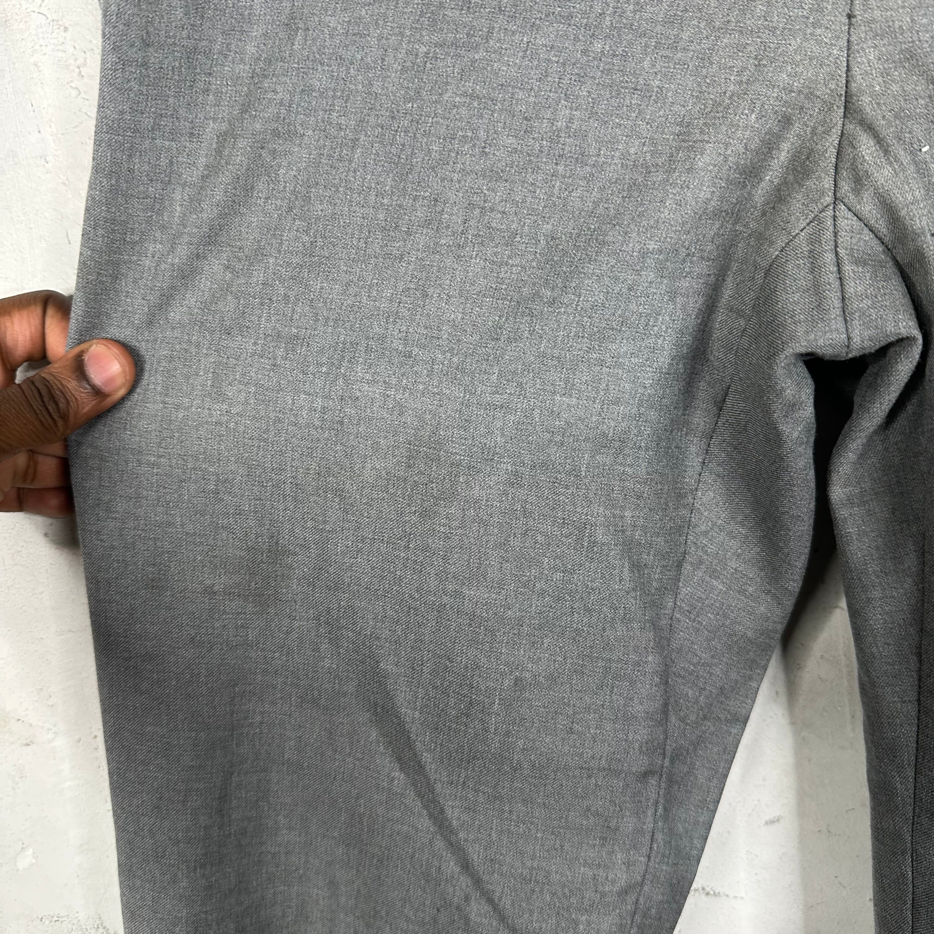 Givenchy Gray Wool Suit Set - Image 12