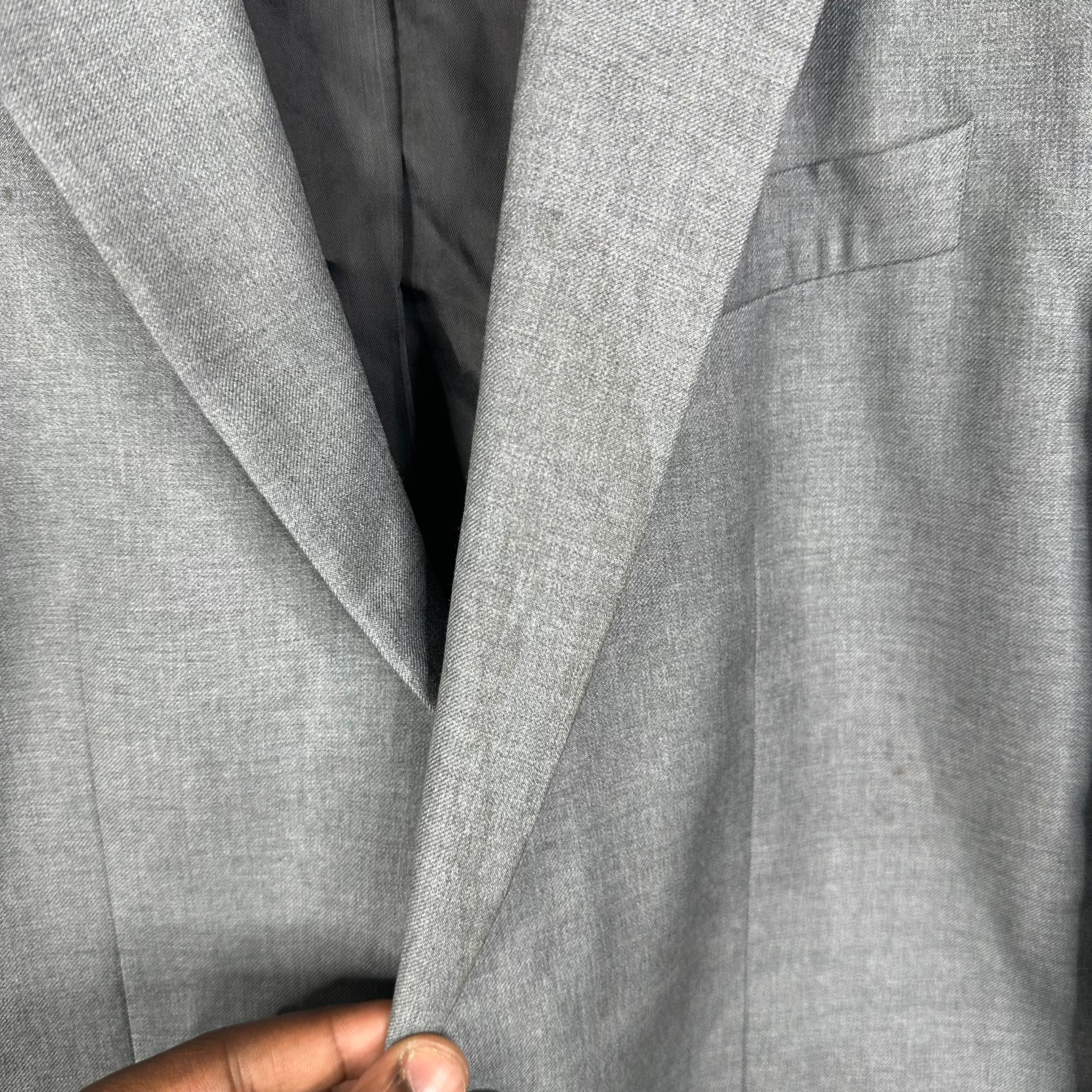 Givenchy Gray Wool Suit Set - Image 6