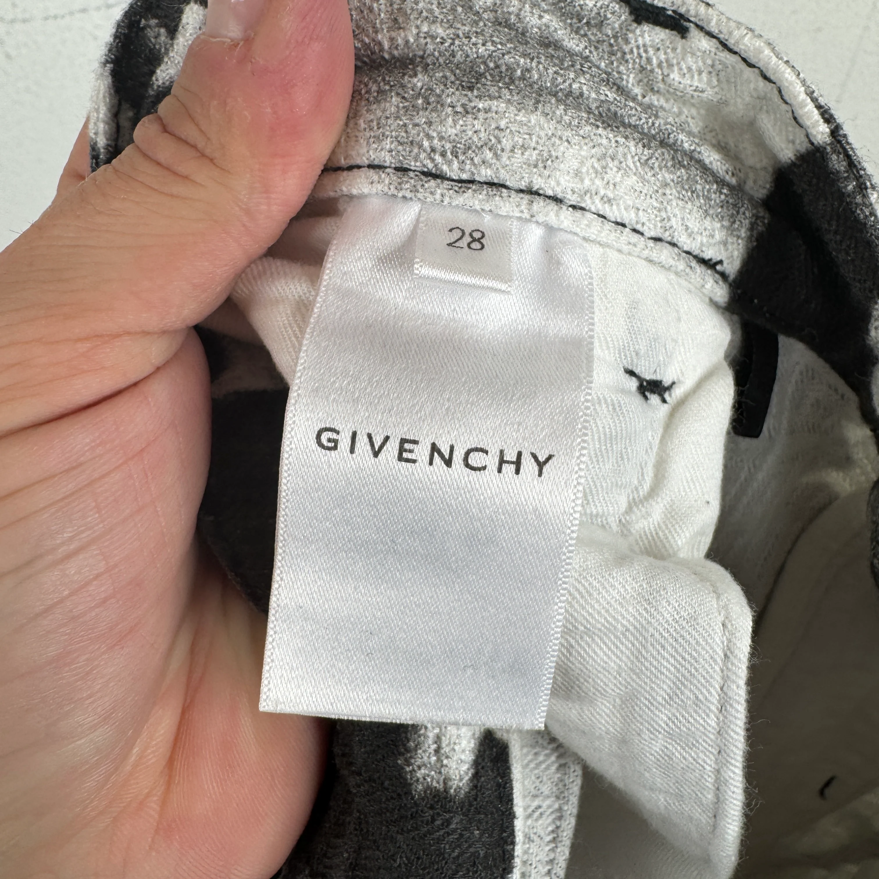 Givenchy Sample Jacquard Chito Jeans - Image 5