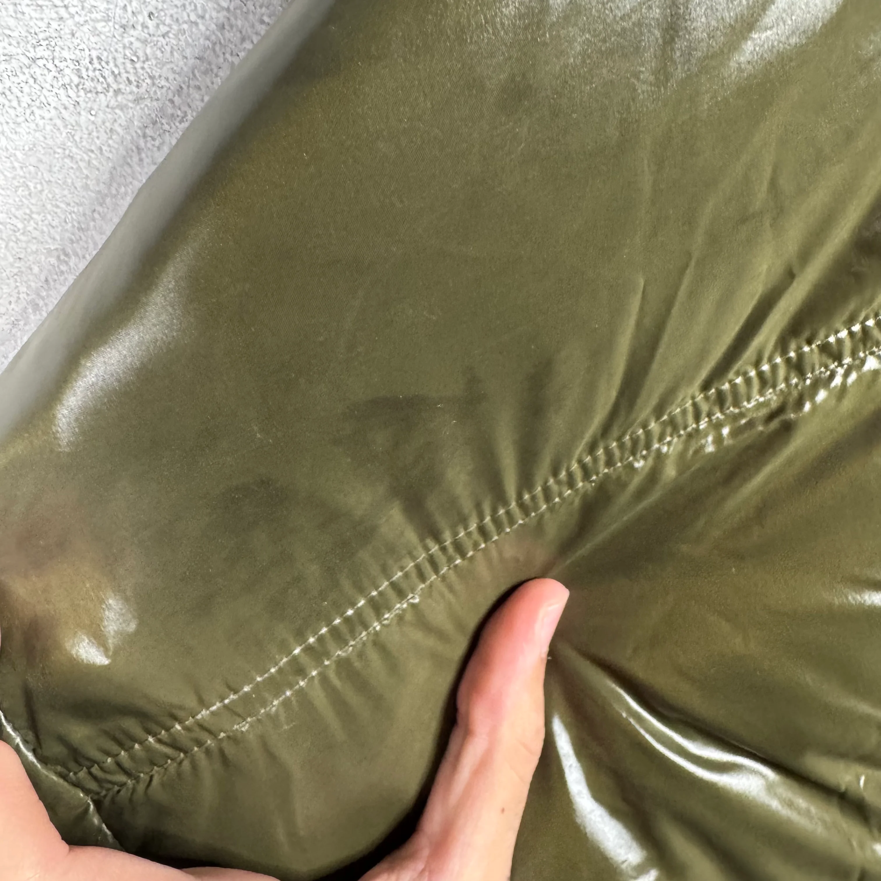 Gucci Army Green Puffer Jacket - Image 15