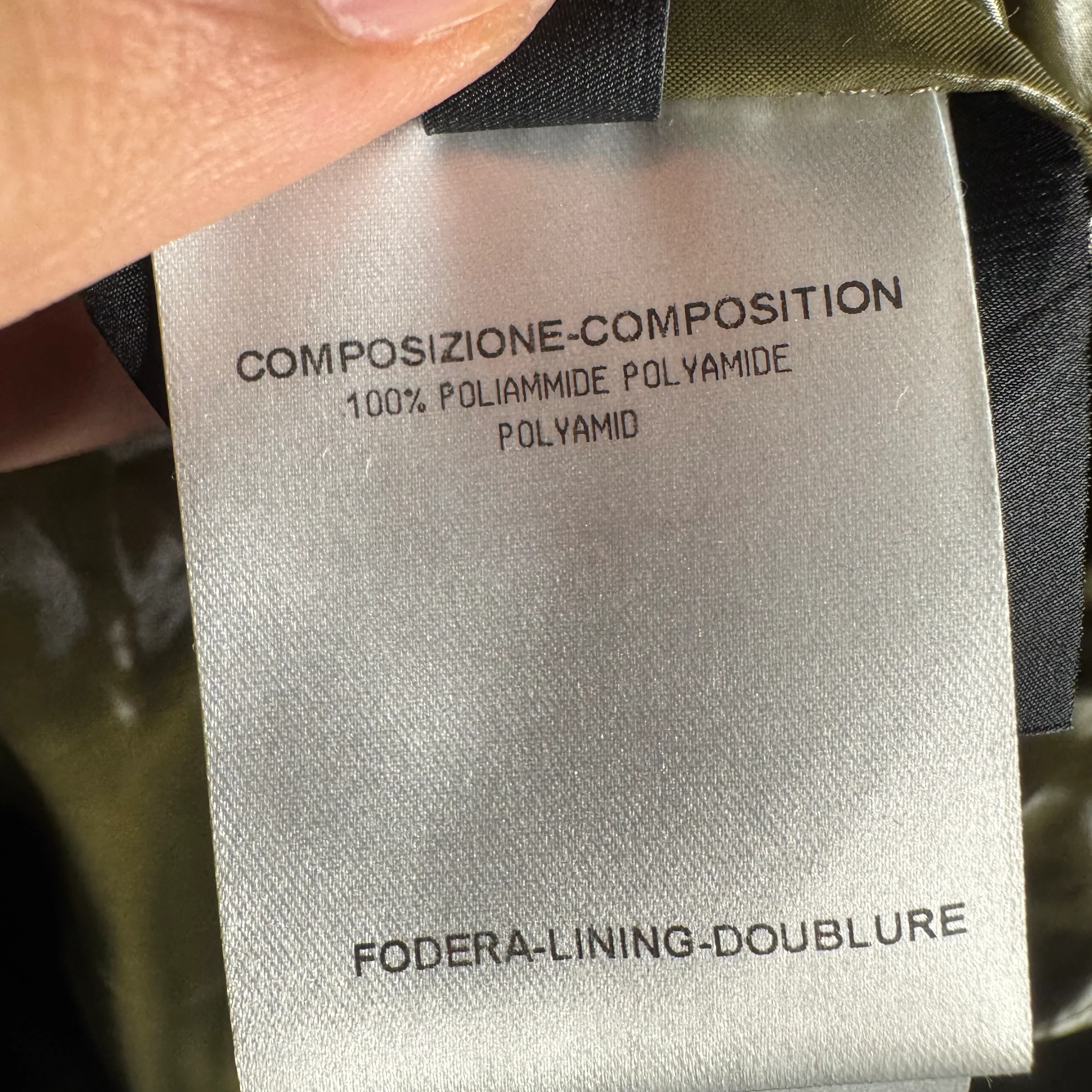 Gucci Army Green Puffer Jacket - Image 4