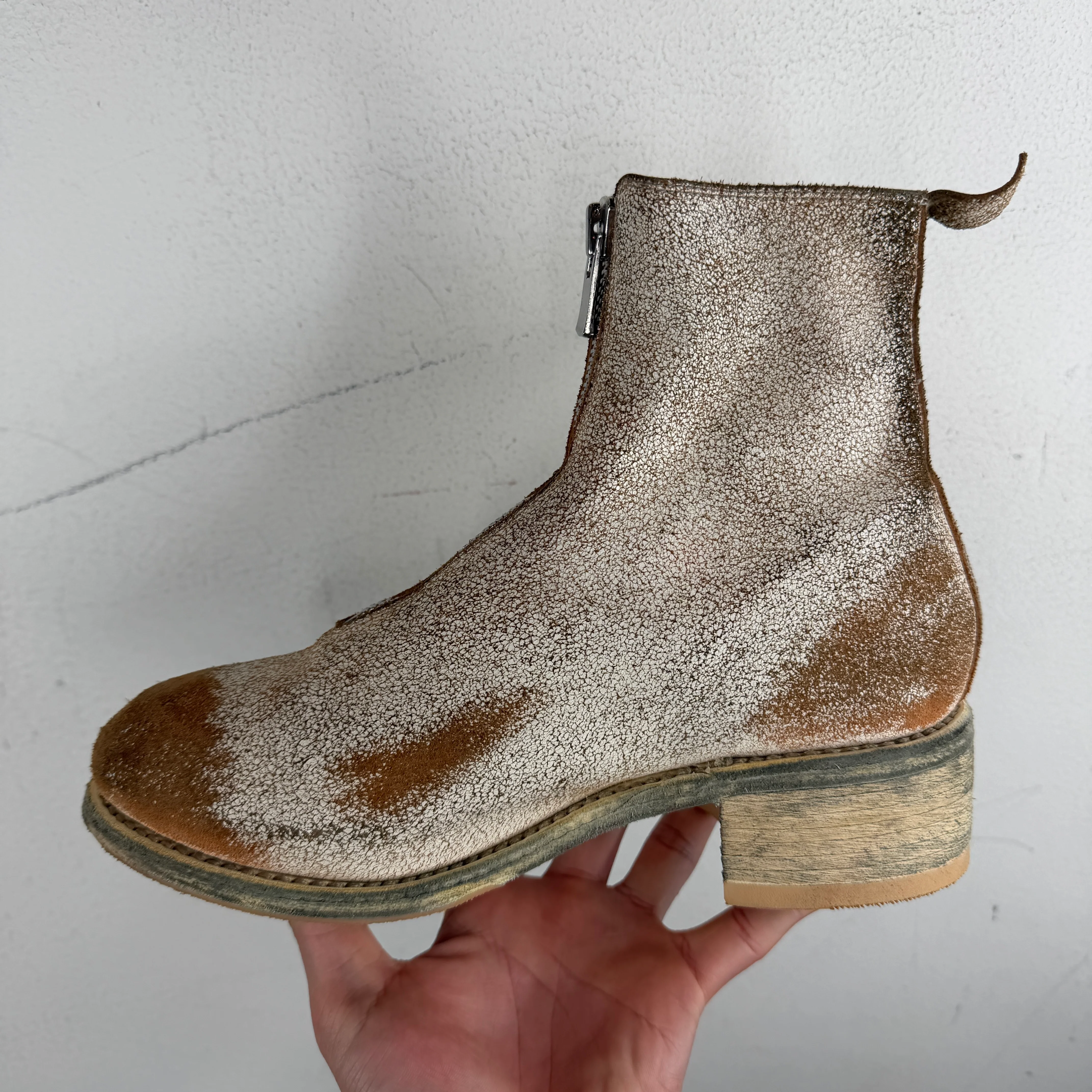 Guidi PL1 Distressed Boots - Image 4