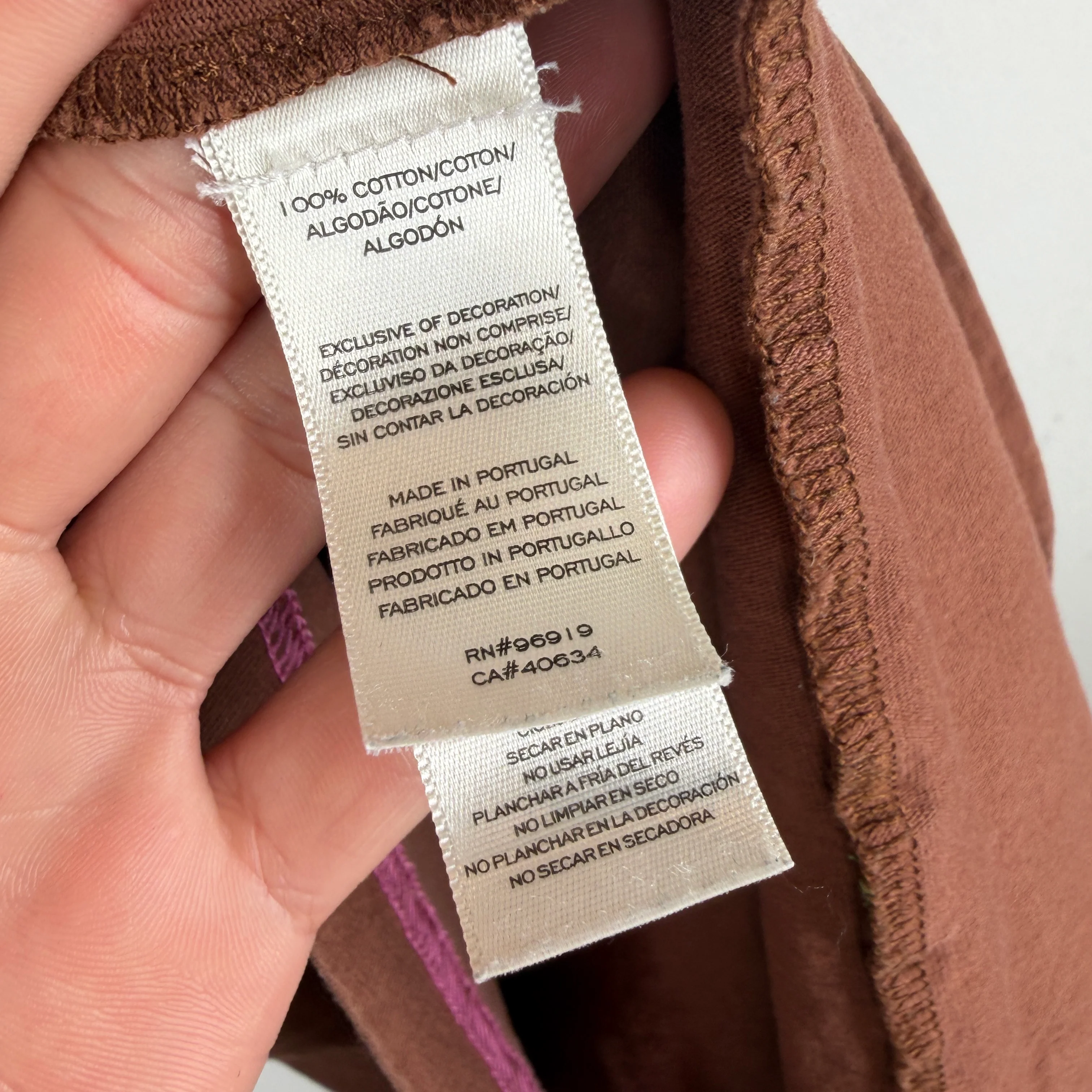 Heaven Brown Flower Baby Face Longsleeve T-Shirt - Image 3