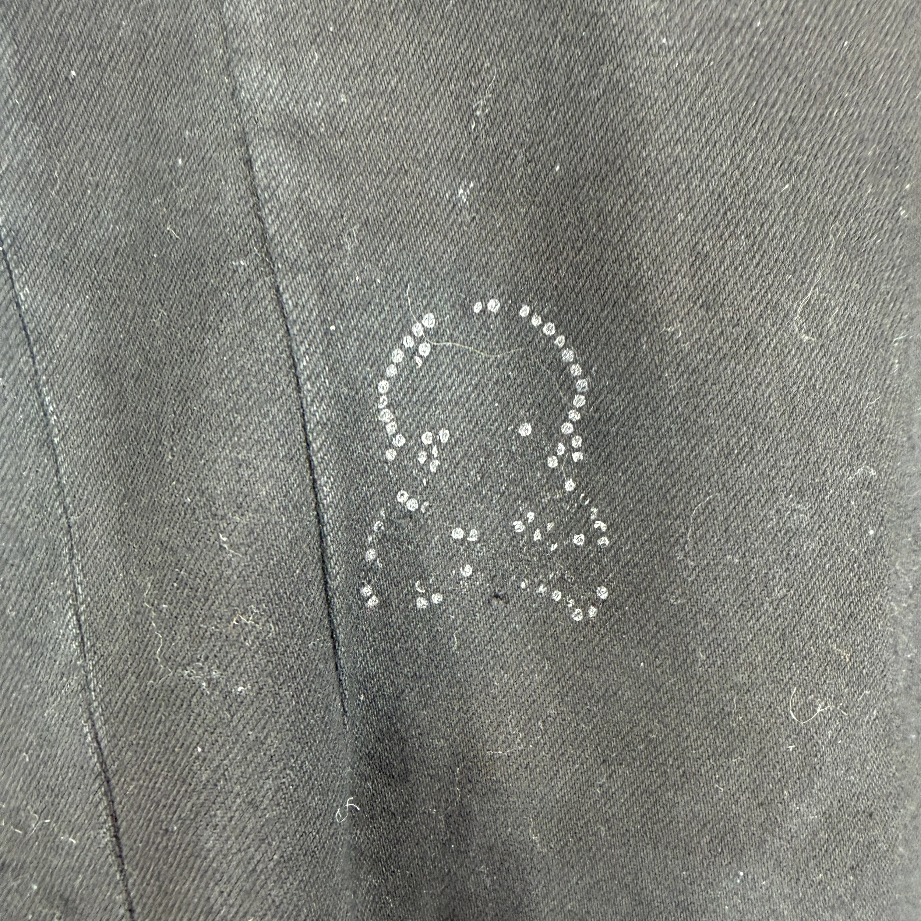 Julius Vandalism Black Tapered Denim Jeans - Image 7