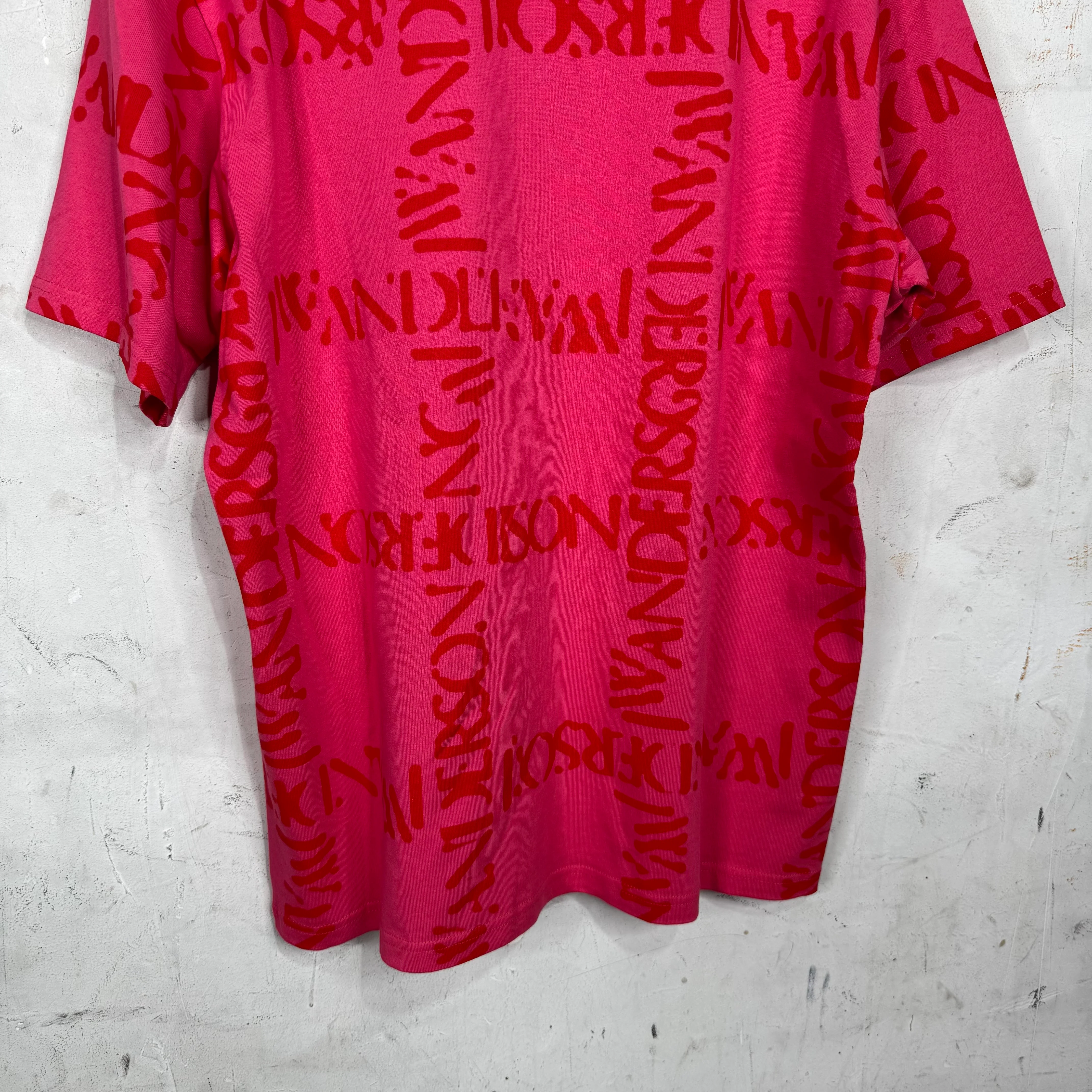 JW Anderson Logo Grid T-Shirt - Image 8