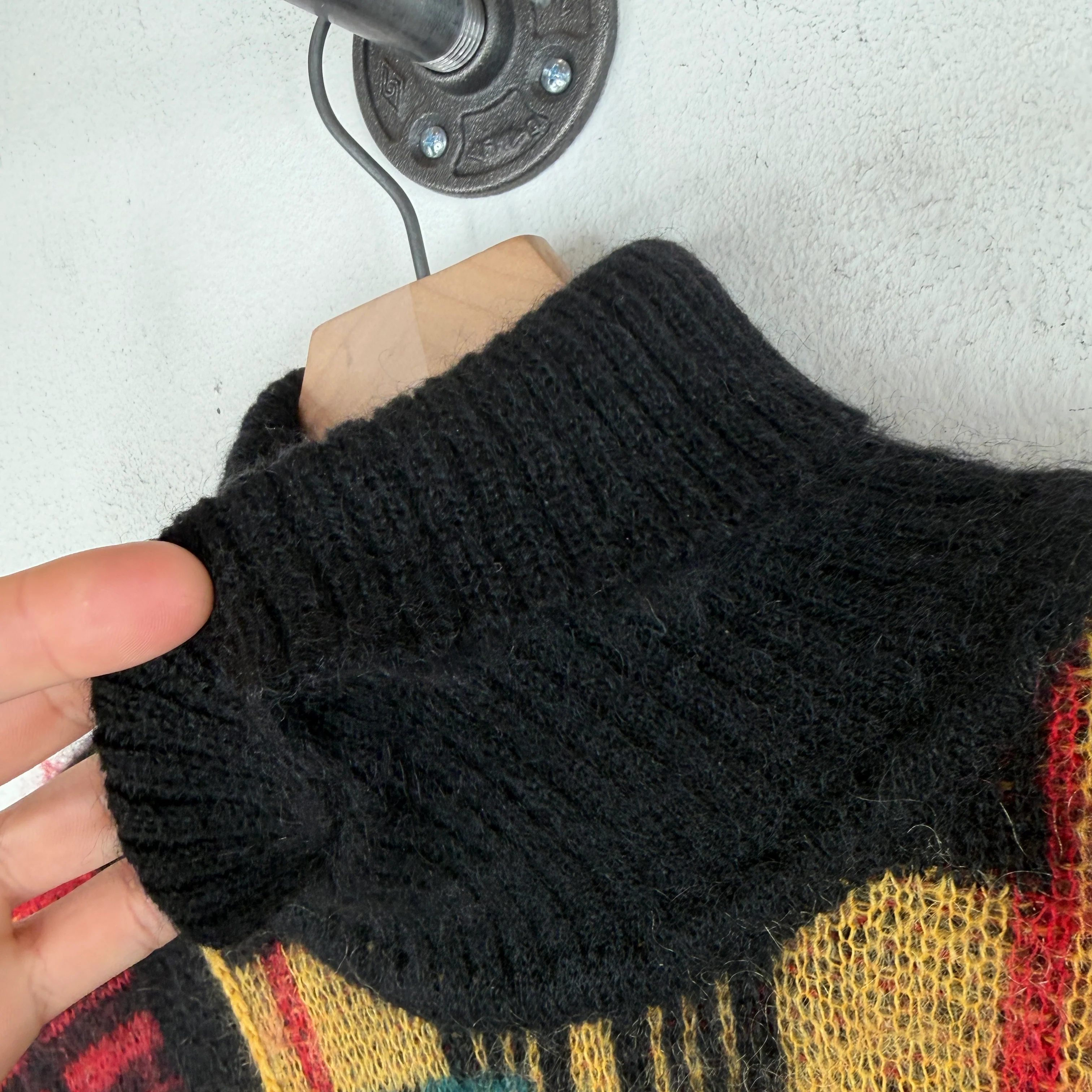 JW Anderson Plaid Mohair Sweater - Image 10