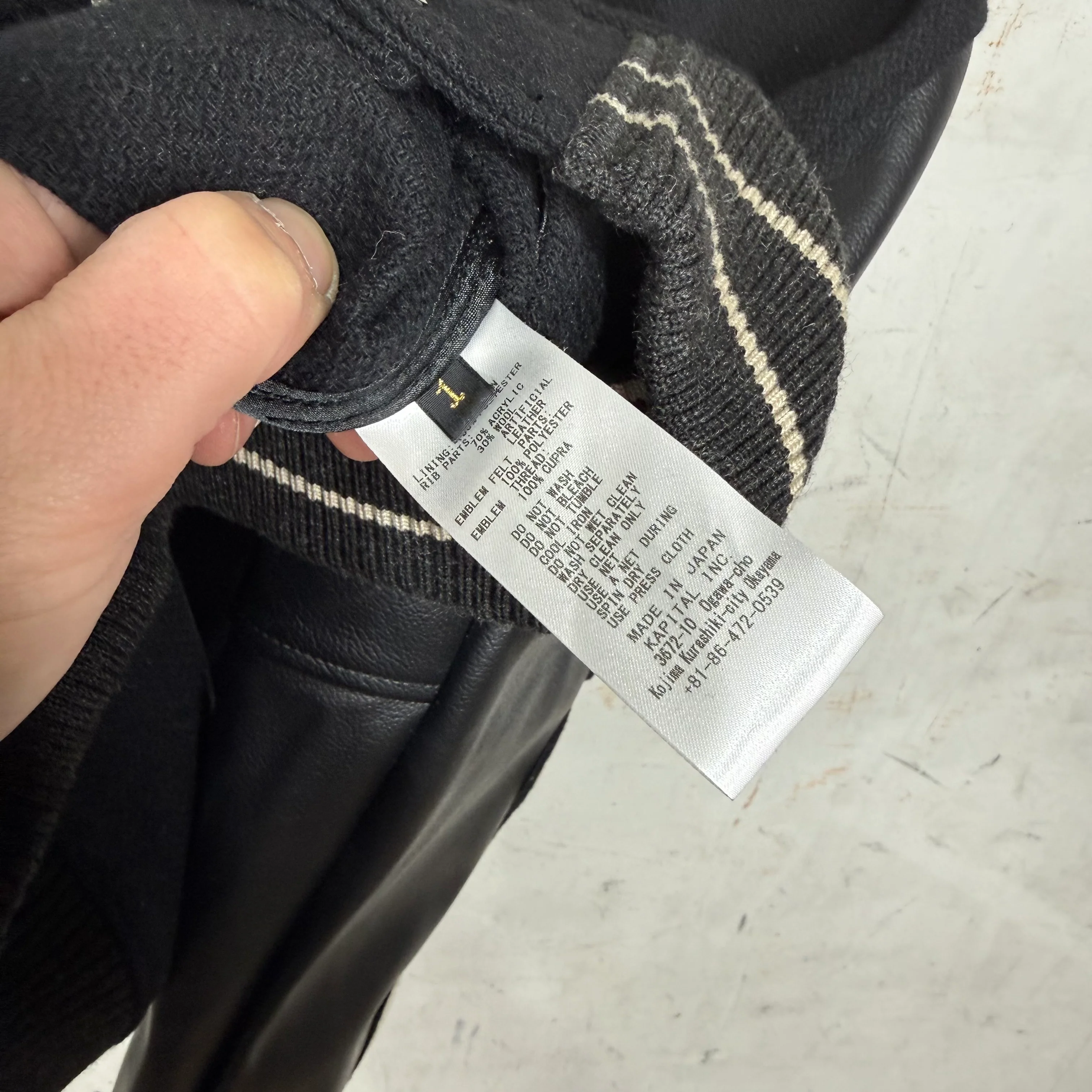 Kapital I-Five Varsity Jacket - Image 4