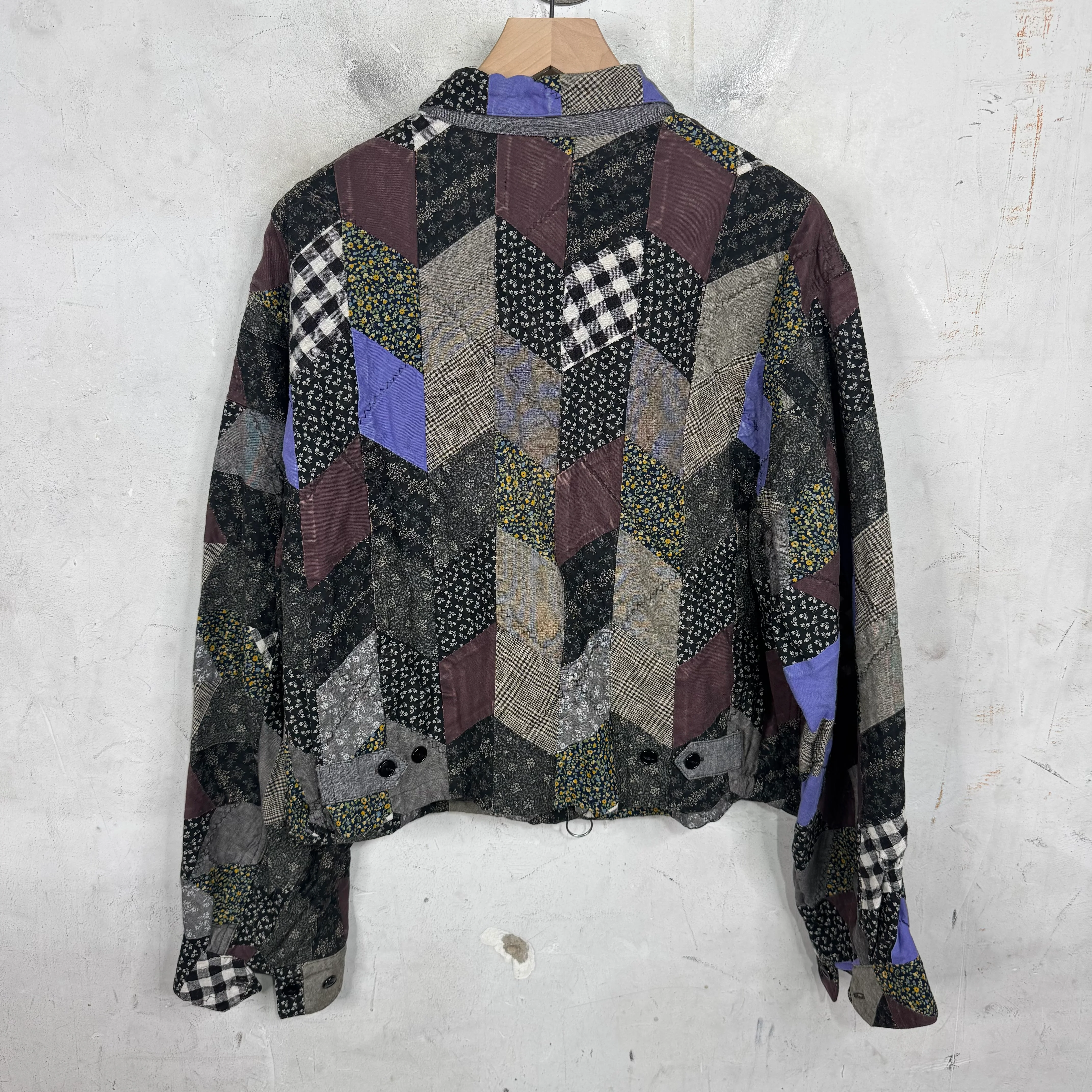 Kapital Yabane Quilt Pathwork Drizzler Jacket - Image 2