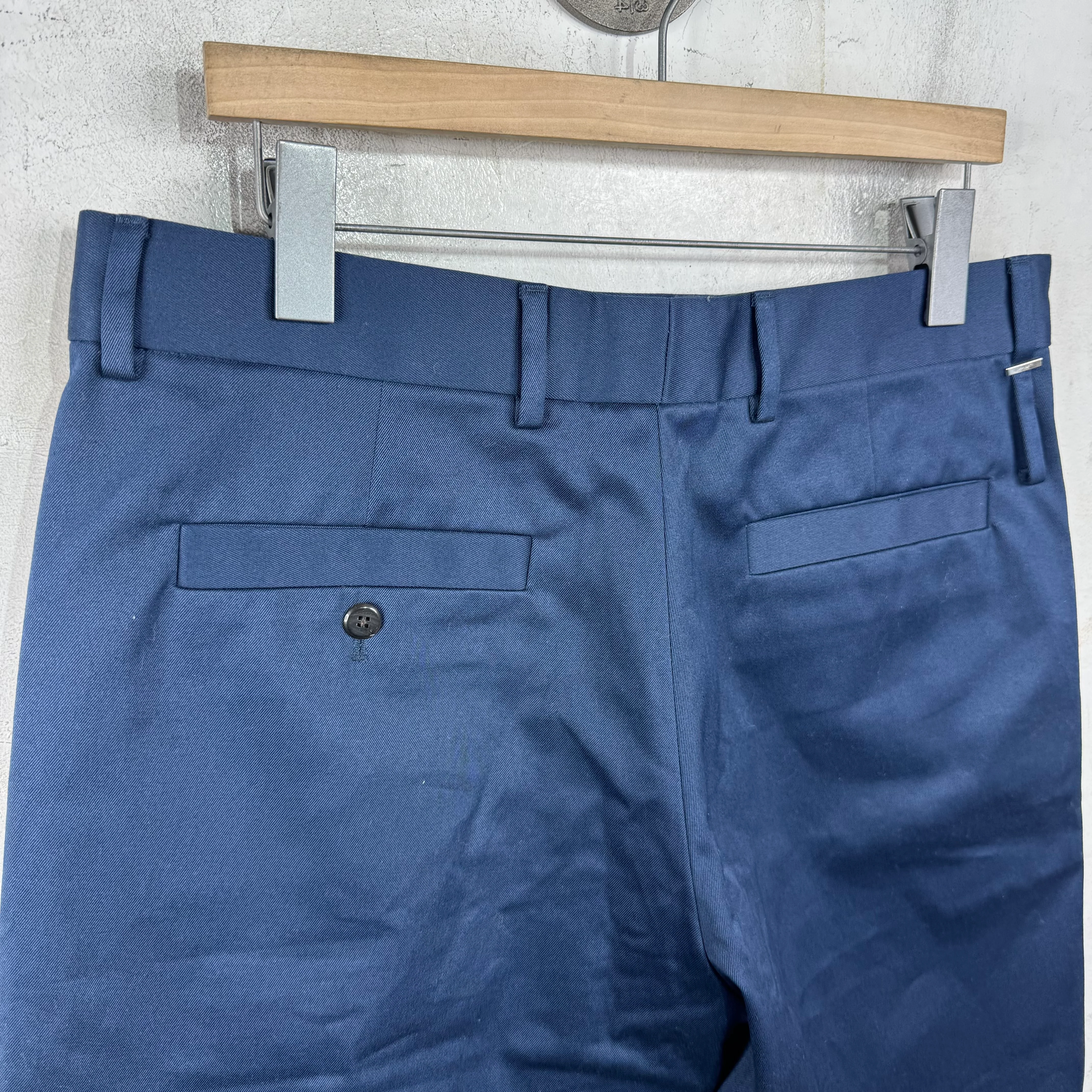 Louis Vuitton Navy Trouser Shorts - Image 7