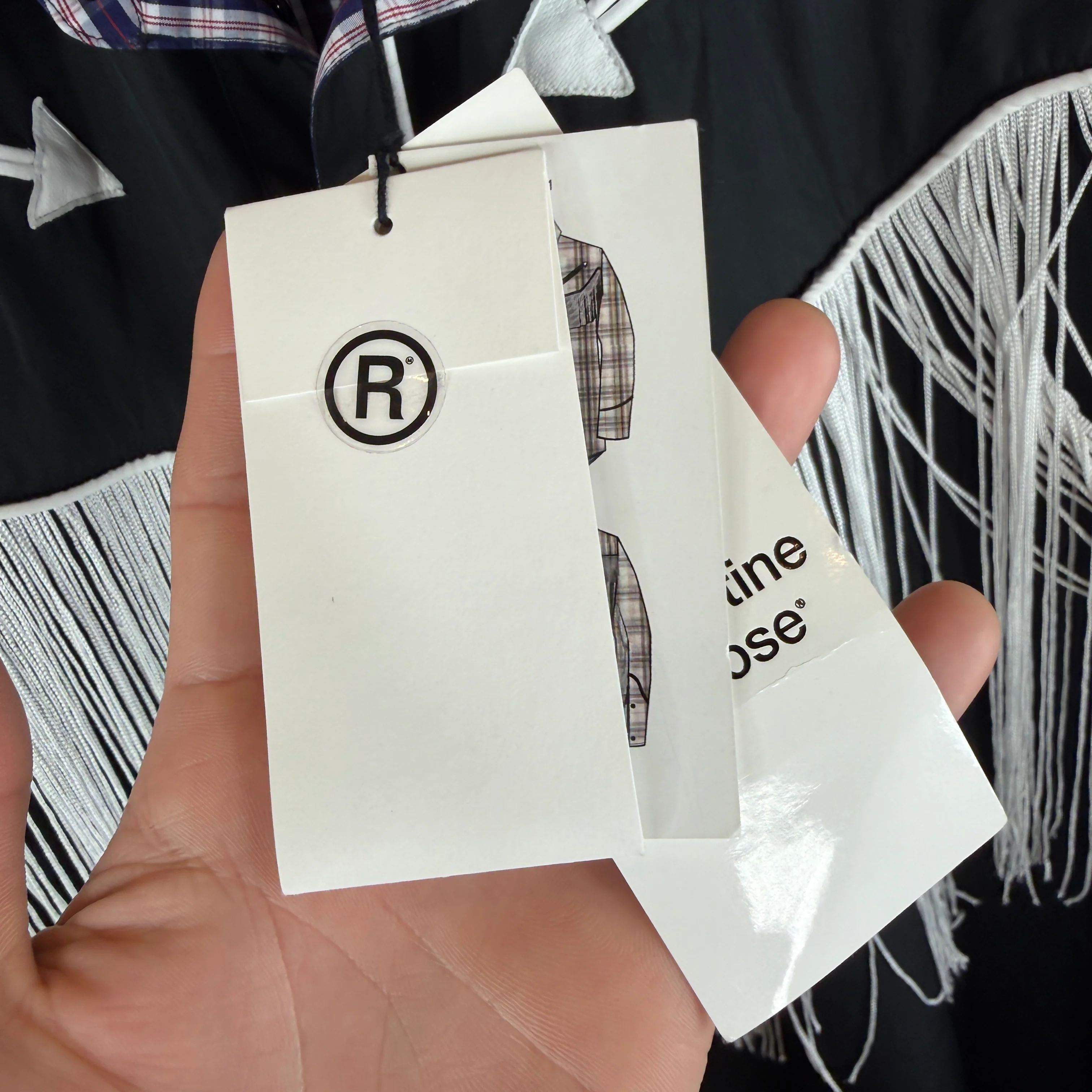 Martine Rose Alborosie Reversible Fringe Shirt - Image 6