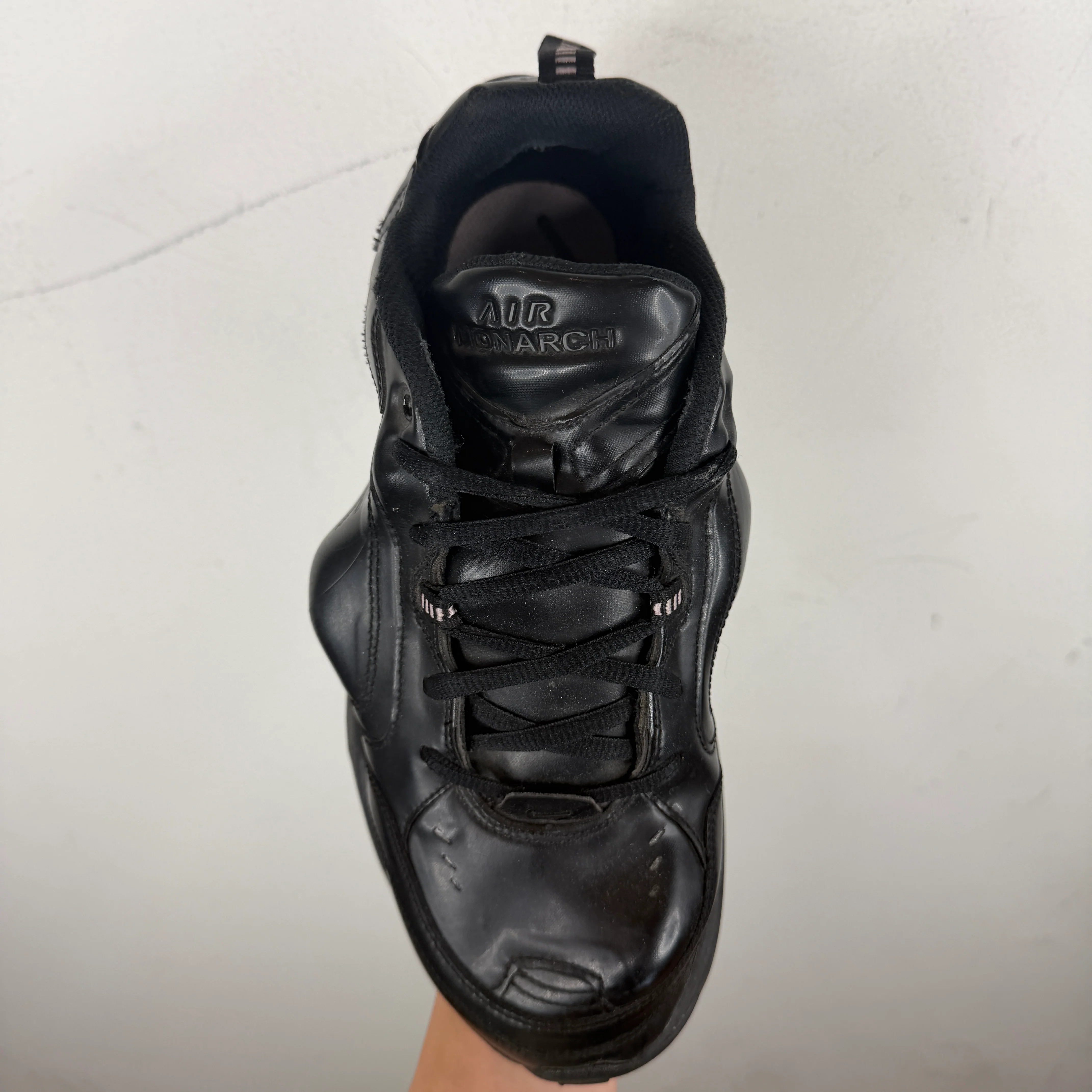 Martine Rose Nike Black Air Monarch Sneakers - Image 5