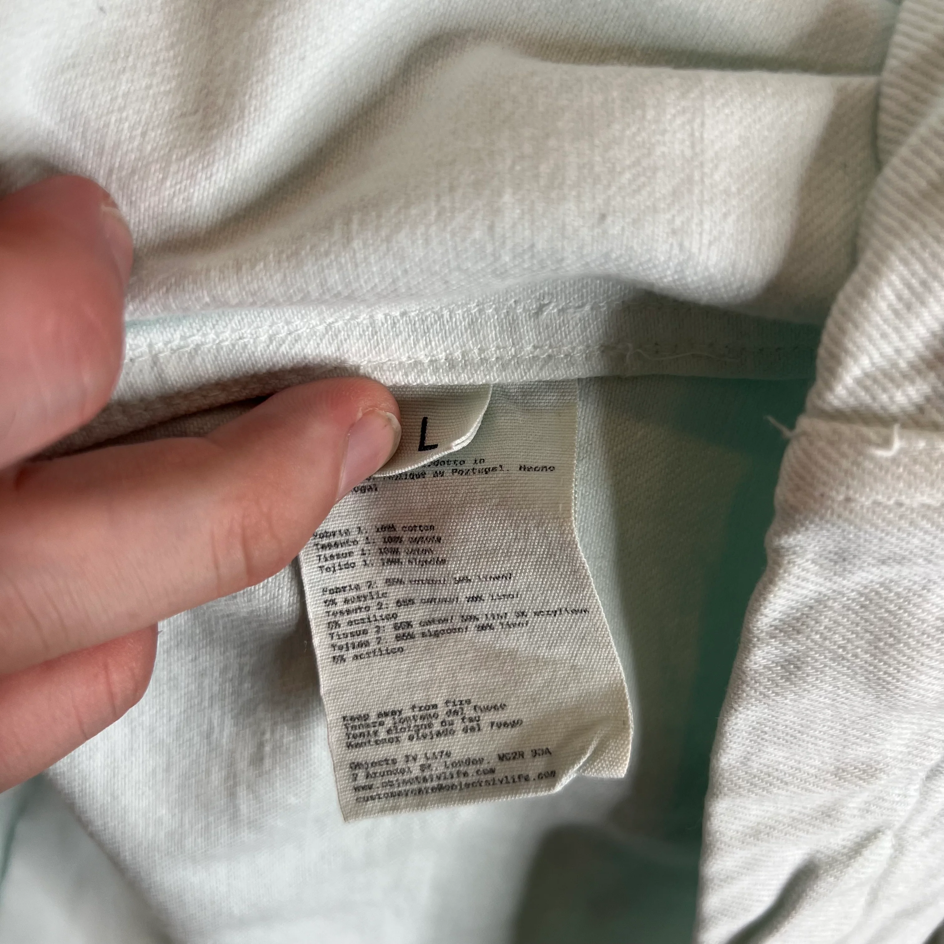 ObjectsIVLife Denim Jacket - Image 4