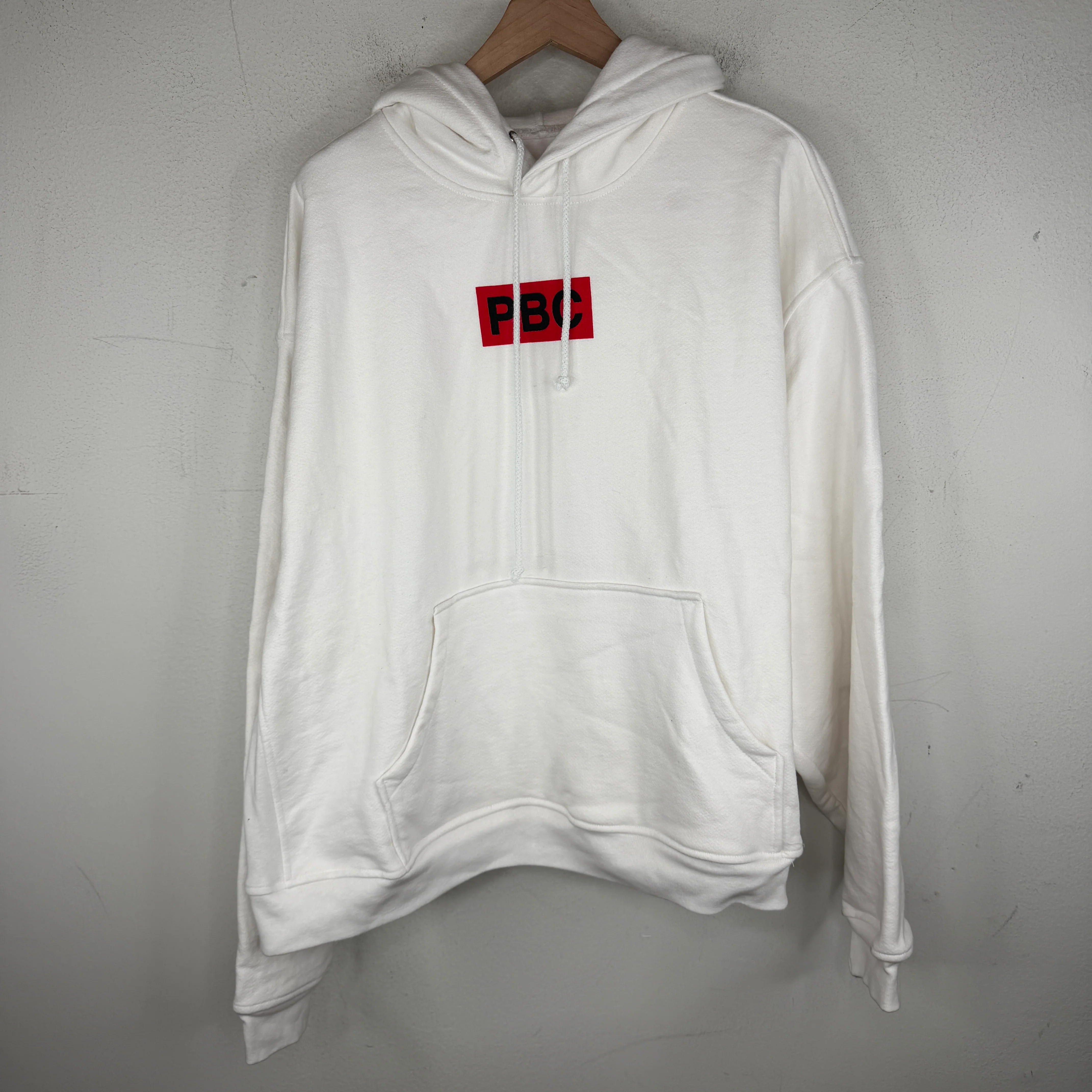 Playboi Carti White Box Logo Hoodie