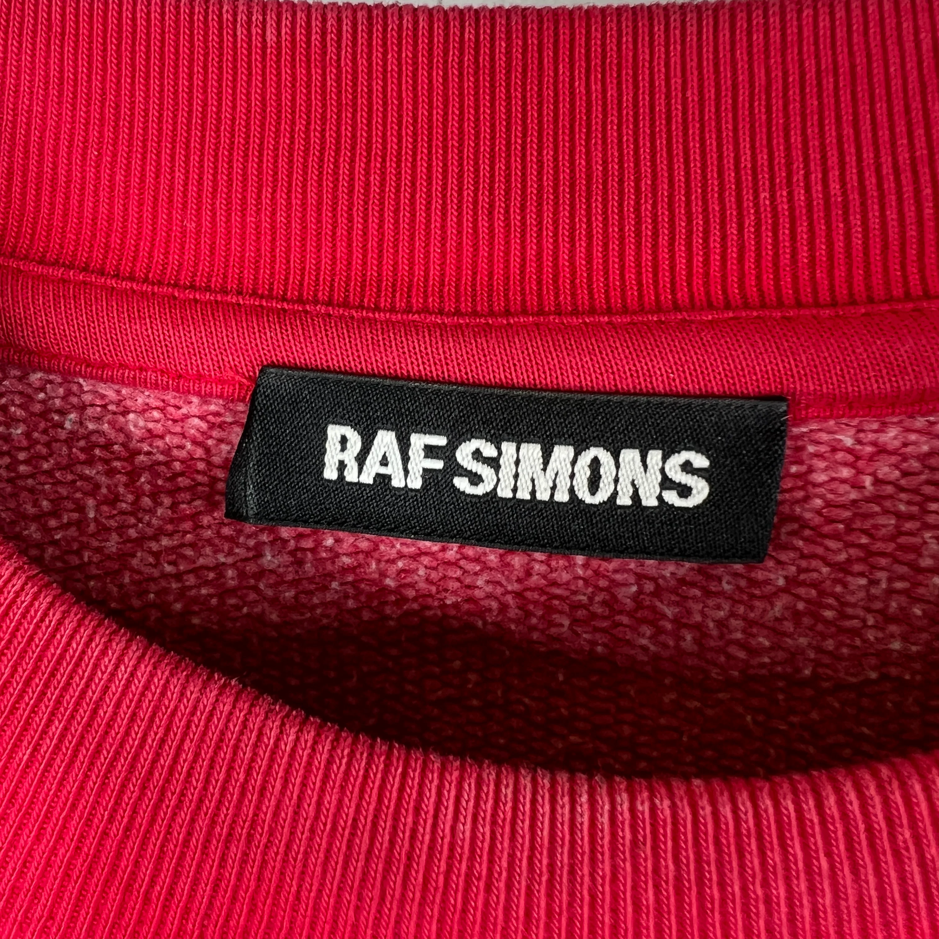 Raf Simons Red Gradient Crewneck - Image 3