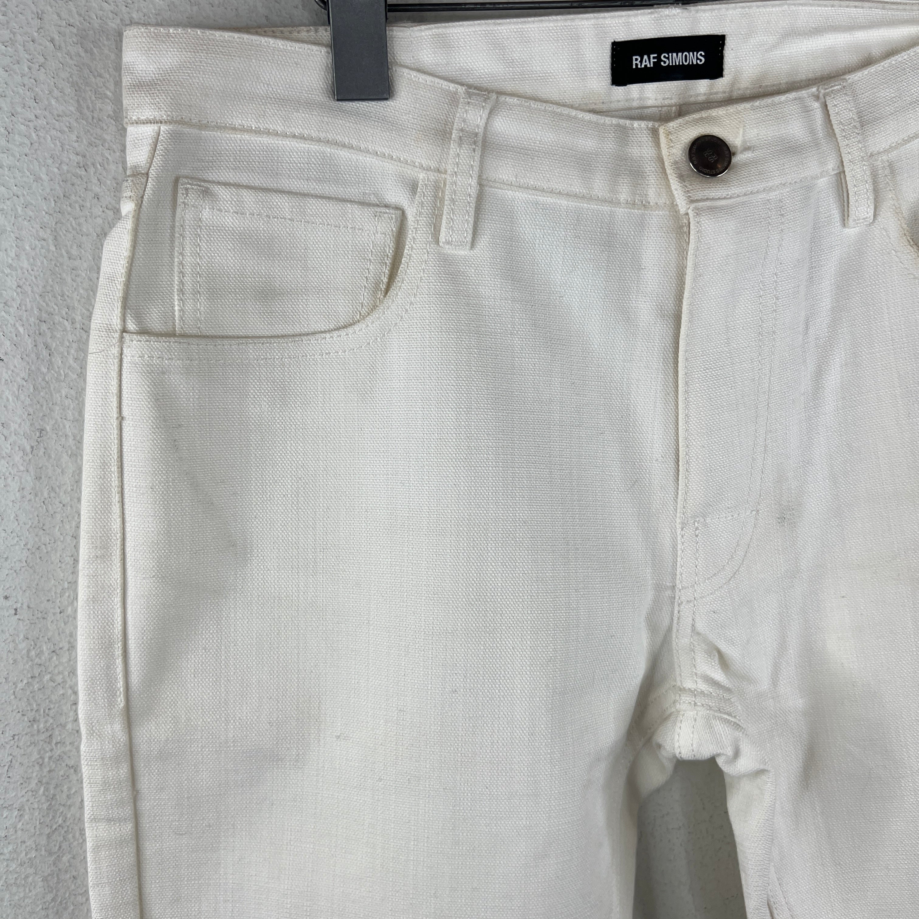 Raf Simons White Transformer Pants - Image 11