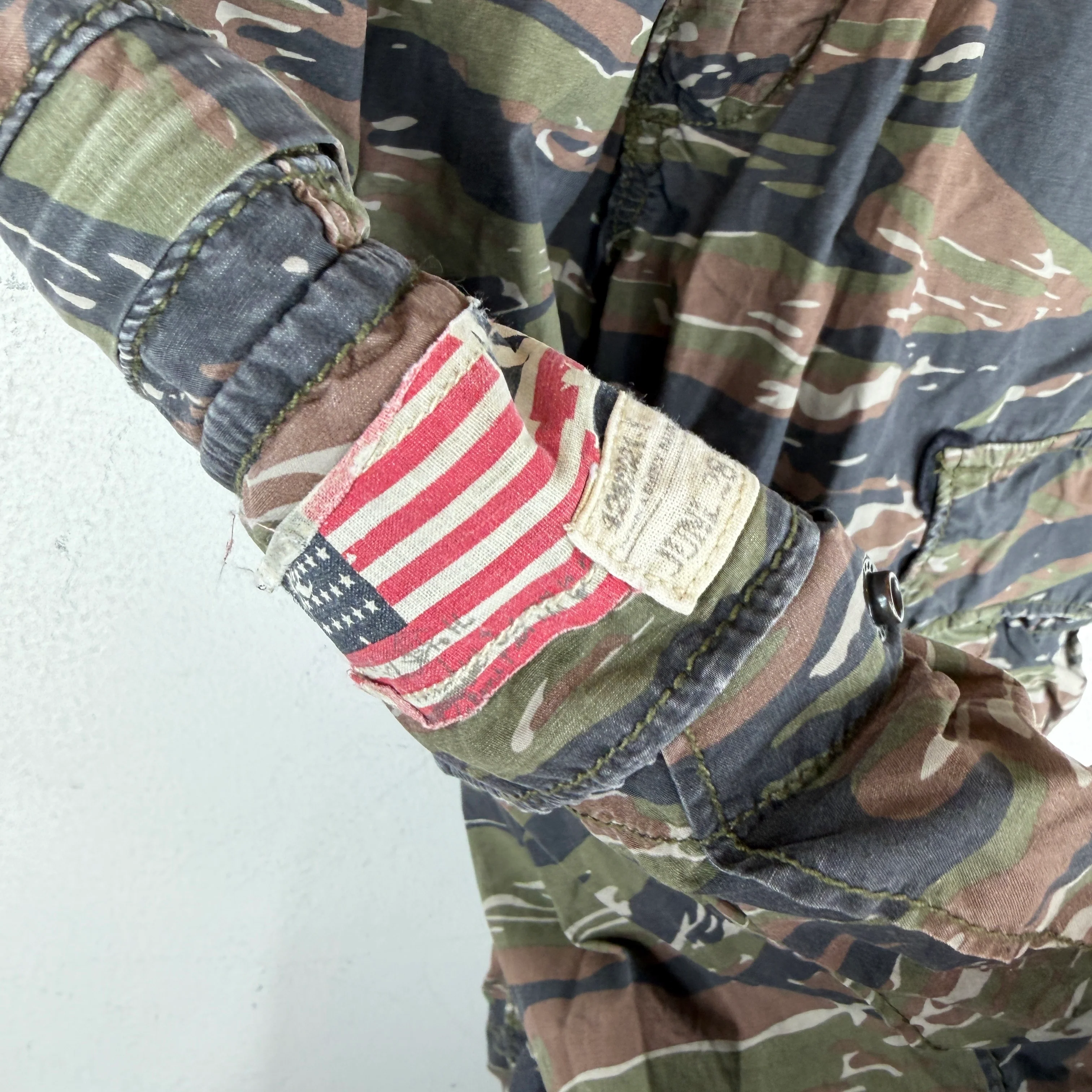 Ralph Lauren Denim & Supply Flag Patch Camo Cargo Pants - Image 6
