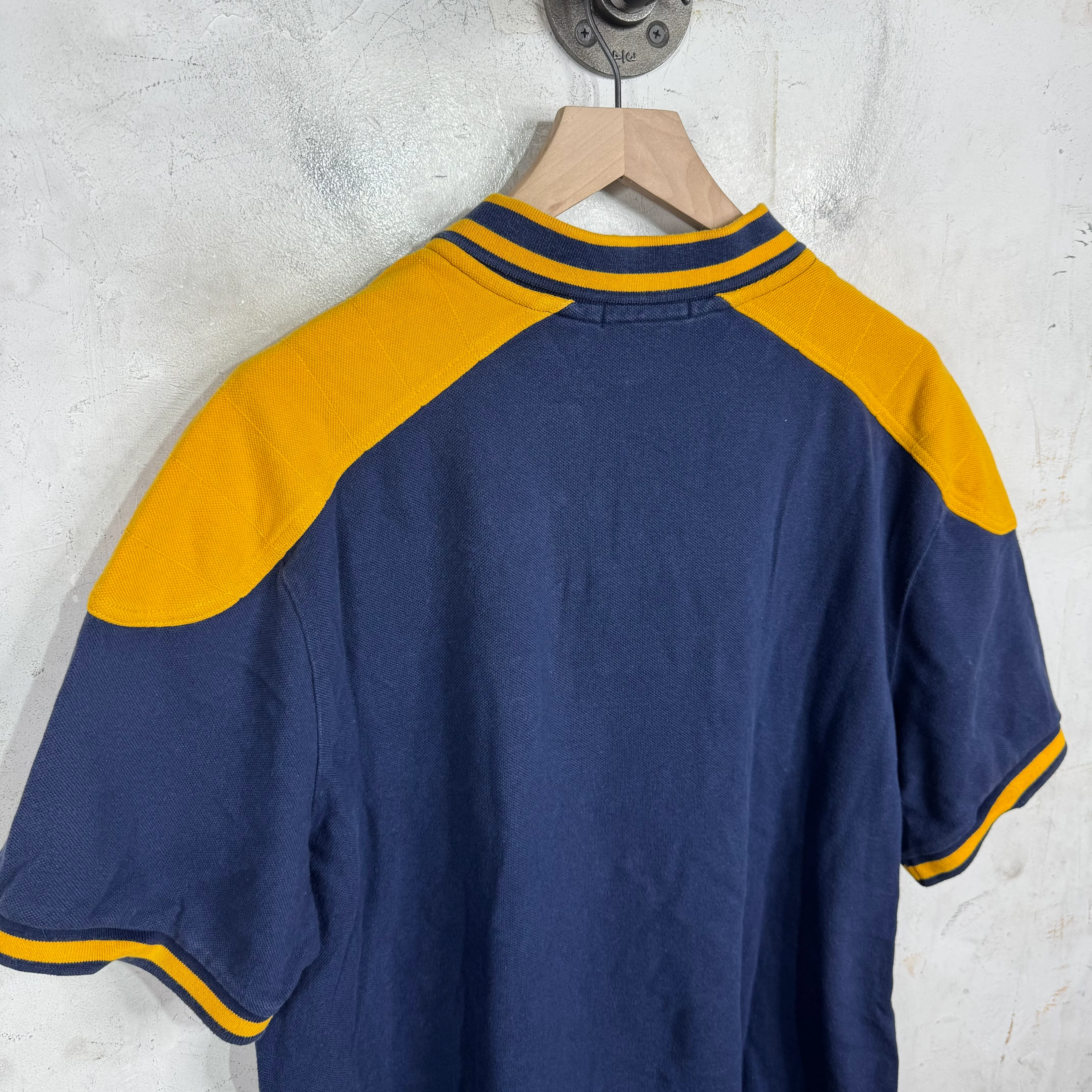 Ralph Lauren Rugby Navy/Yellow R Polo - Image 7