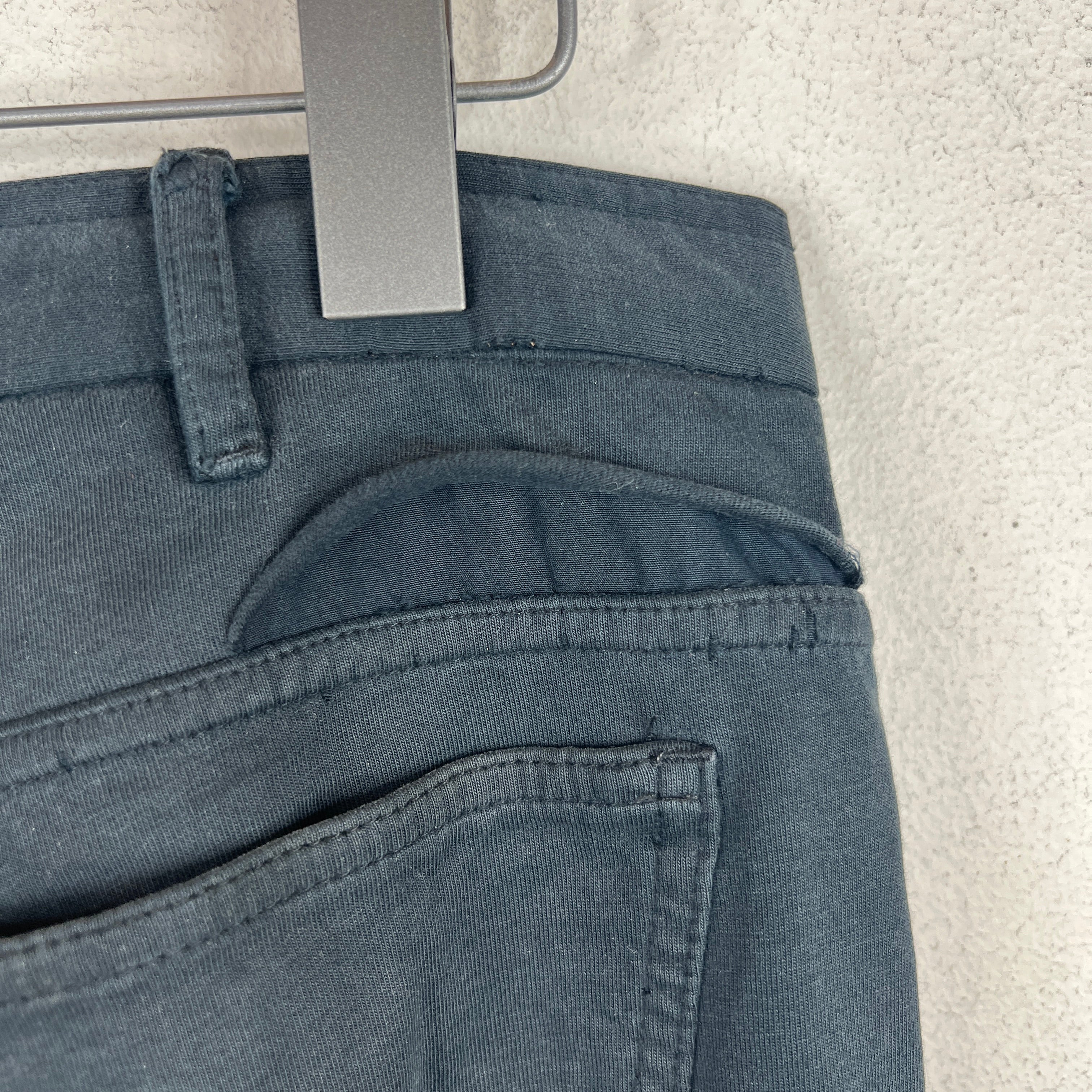Rick Owens Dustulator Navy Skinny Trousers - Image 9