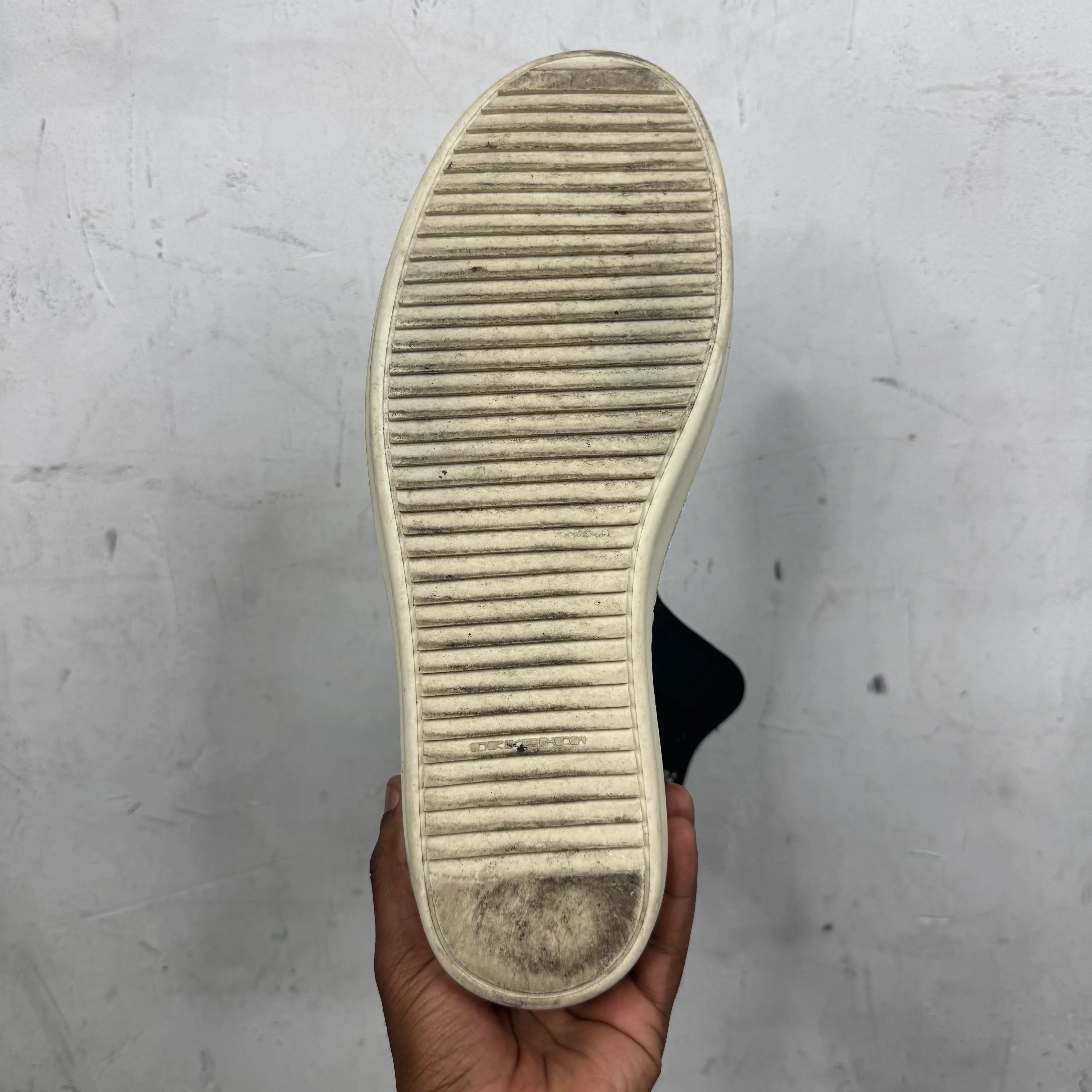 Rick Owens Mesh High Laceless Ramones - Image 7