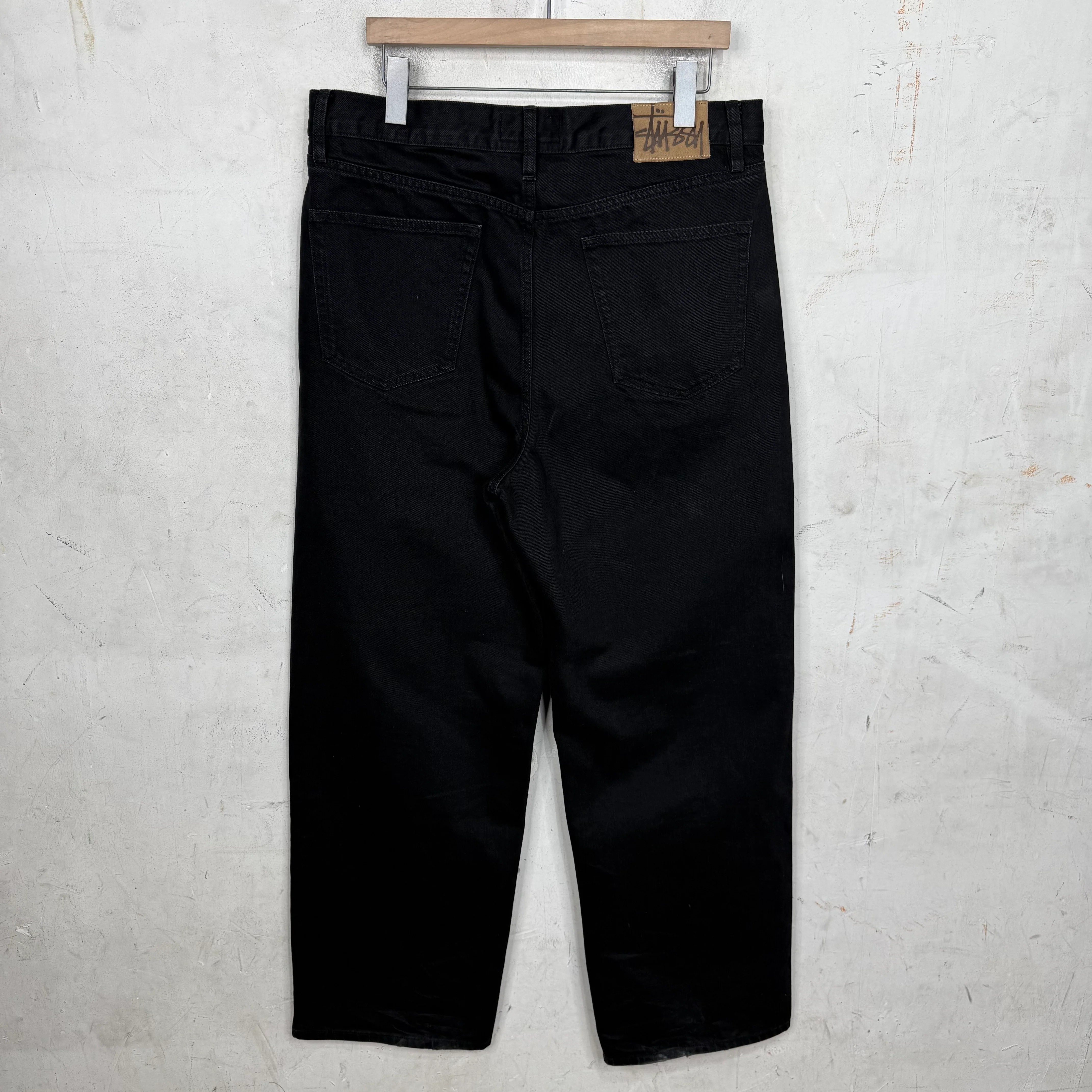 Stussy Relaxed Jeans Black - Image 2