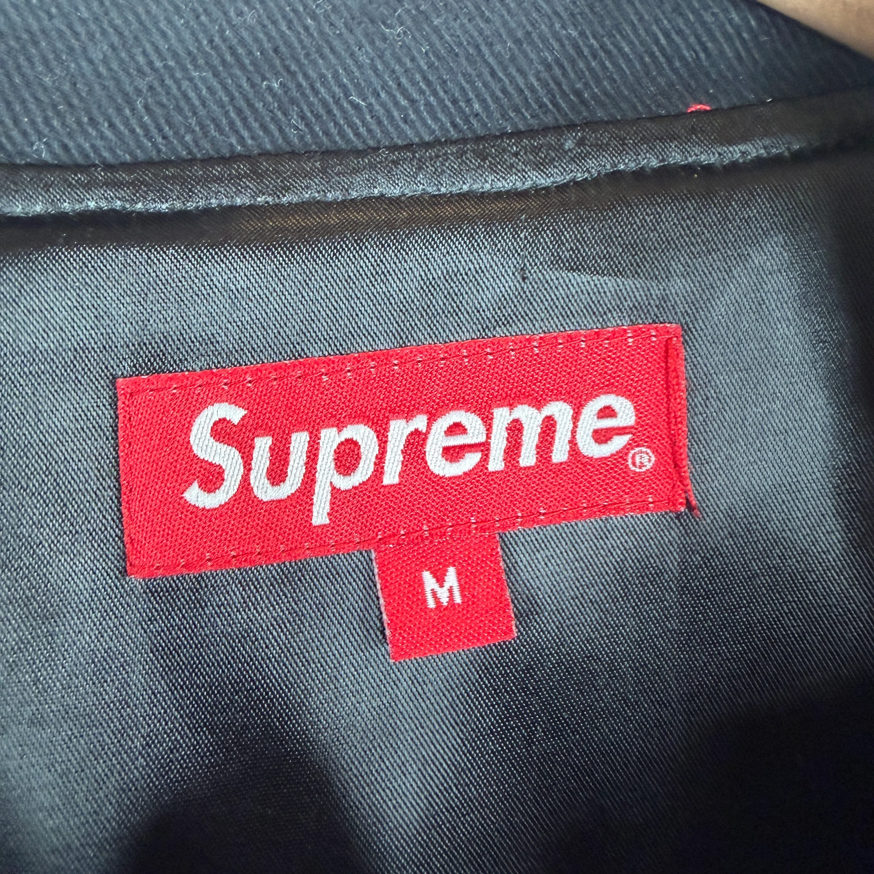 Supreme Wise Black Racing Jacket - Image 3