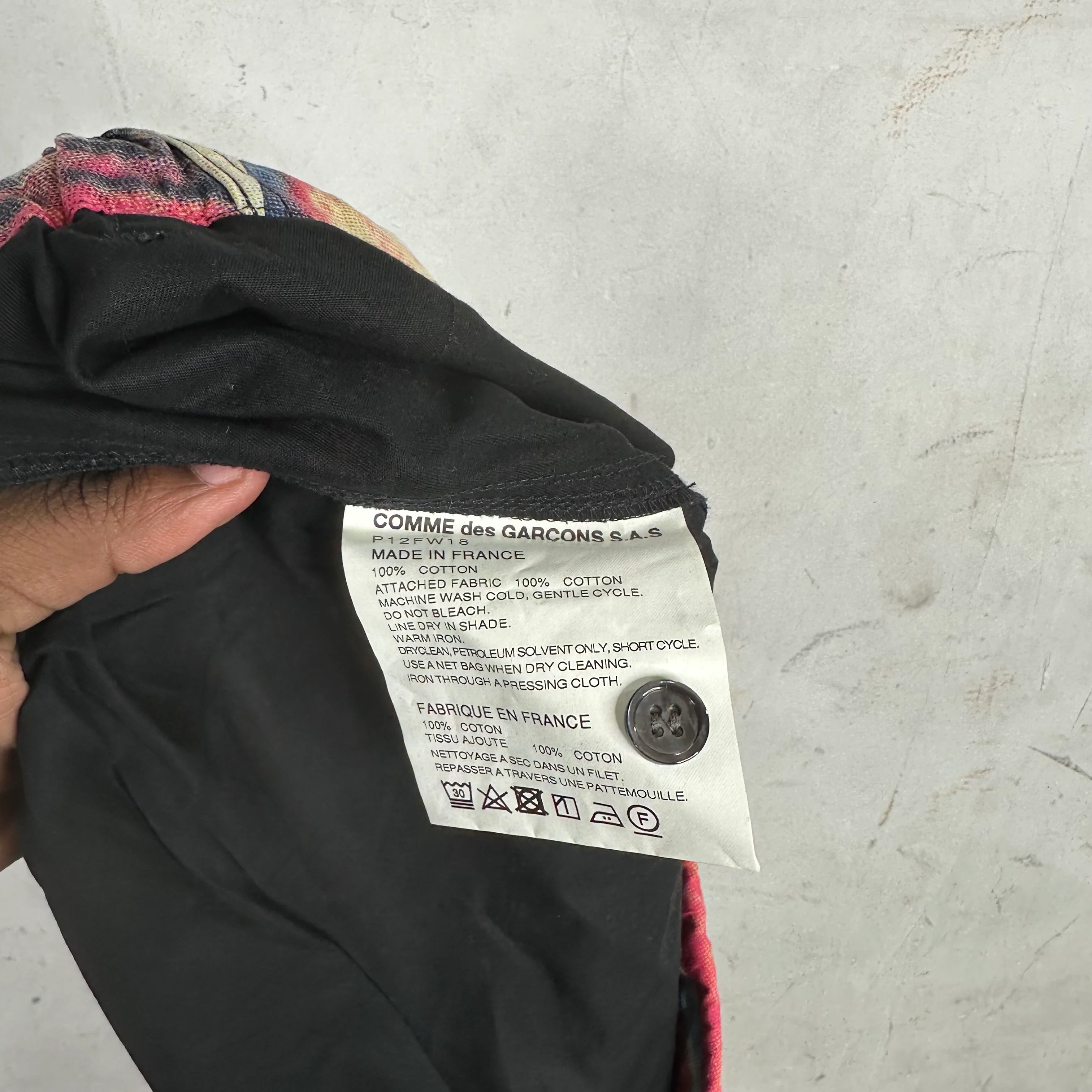 Supreme X CDG Mixed Media Sweatpants - Image 4