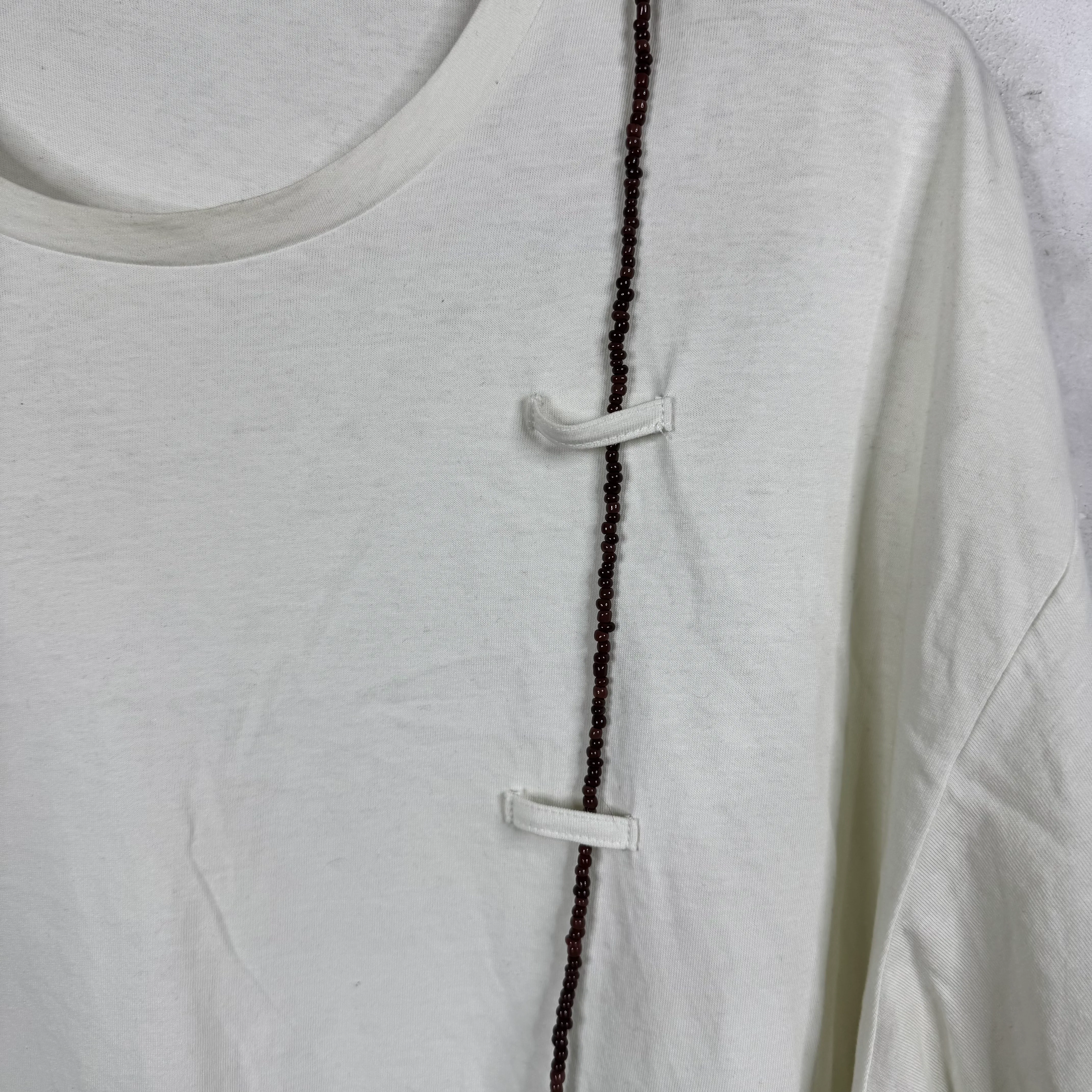 Raf Simons Redux Beaded Necklace T-Shirt - Image 6