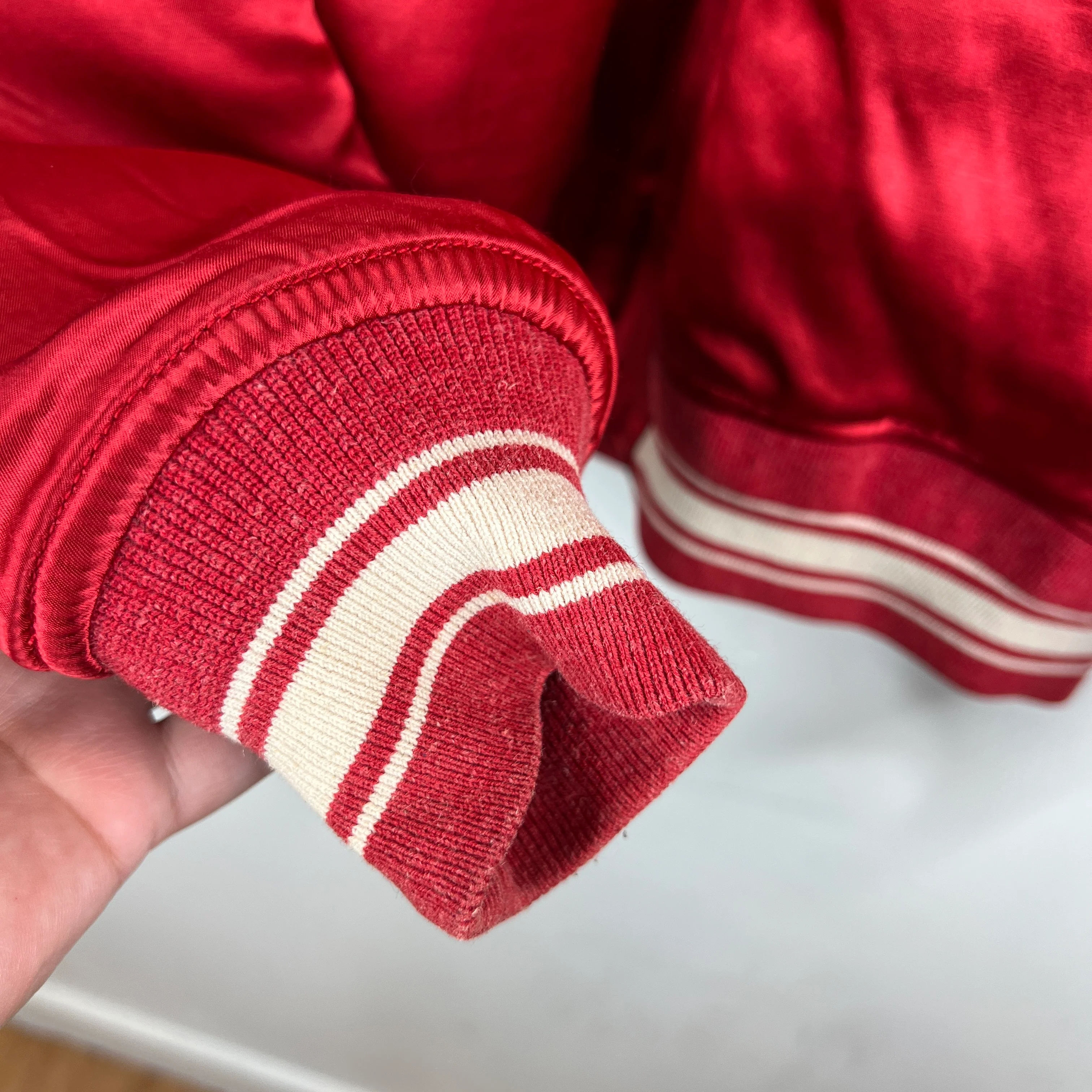 Visvim Red Peerless Varsity Jacket - Image 25