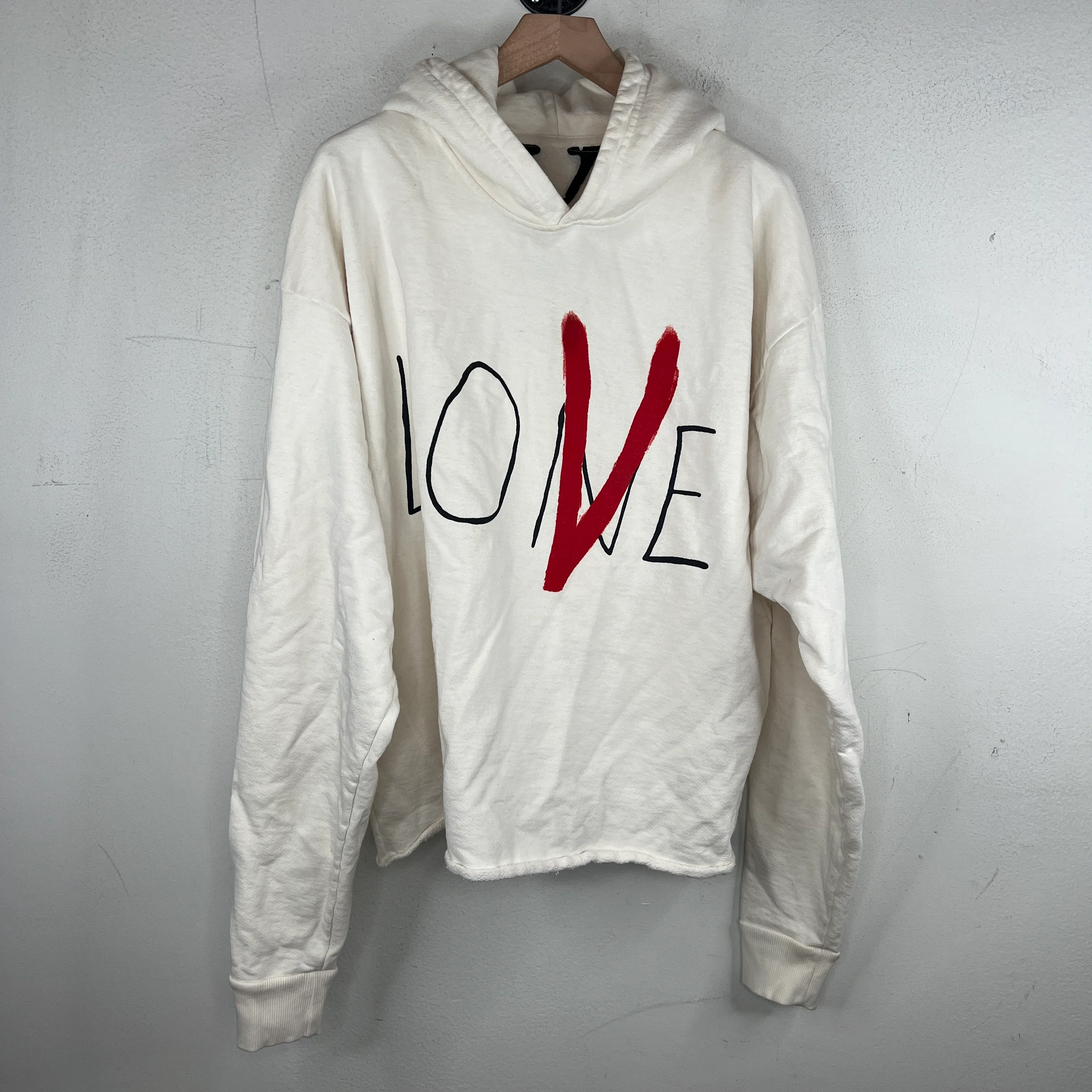 VLONE Love Distressed Hoodie